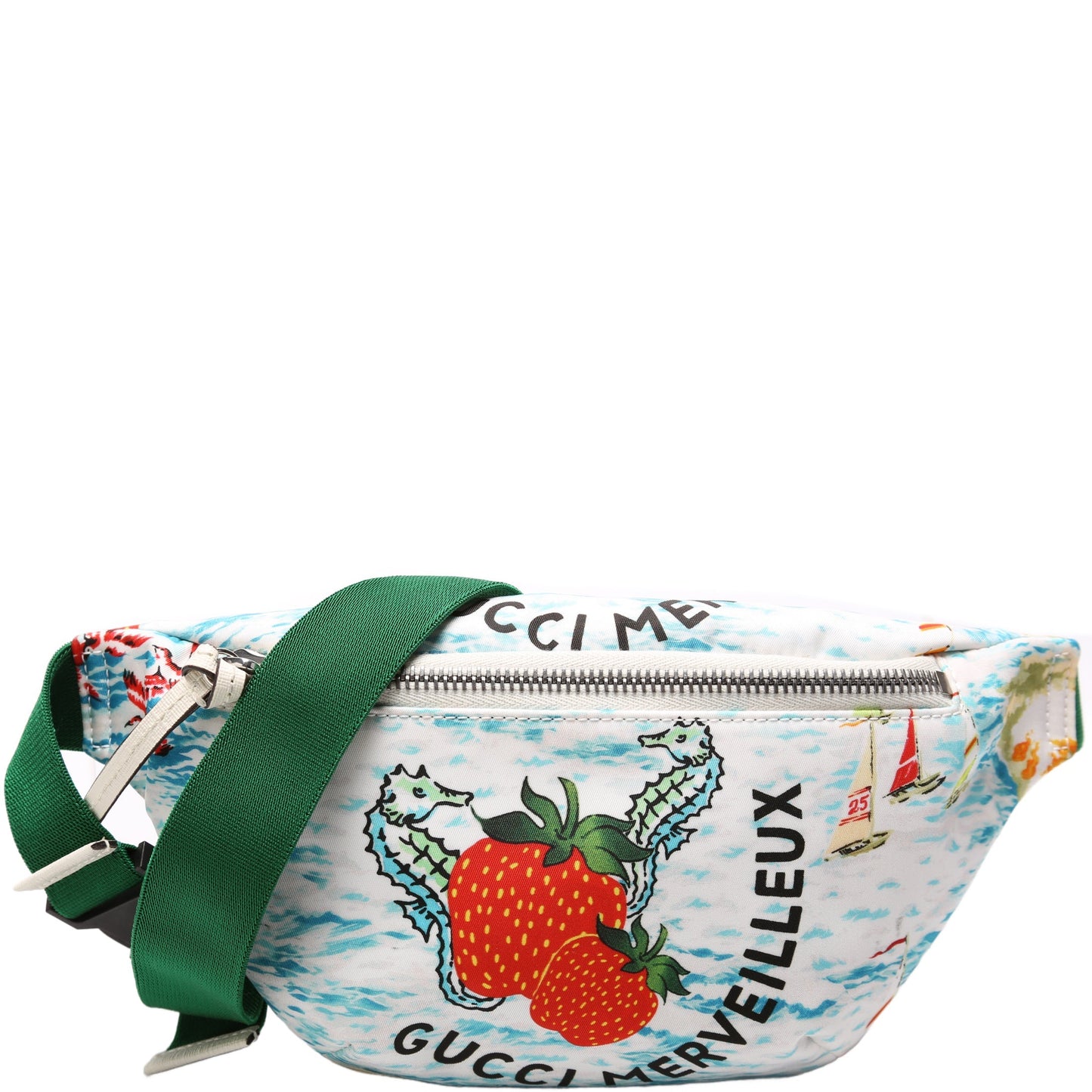 Gucci GG Supreme Strawberry Belt