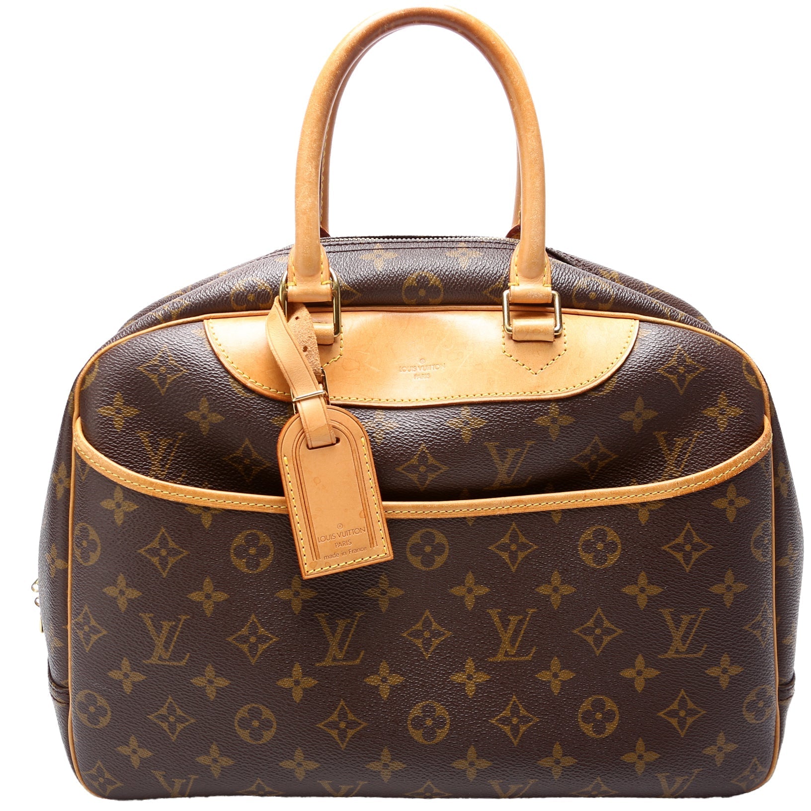 Louis Vuitton Deauville Monogram Handbag Monogram 23