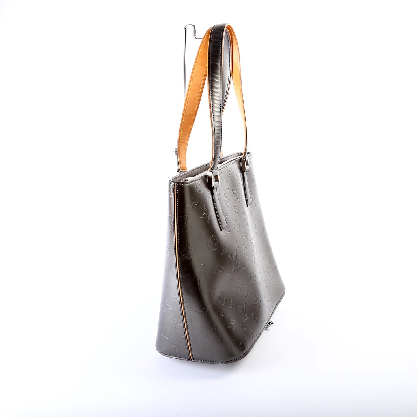 Louis Vuitton Stockton Matte Monogram Leather Handbag Leather 10