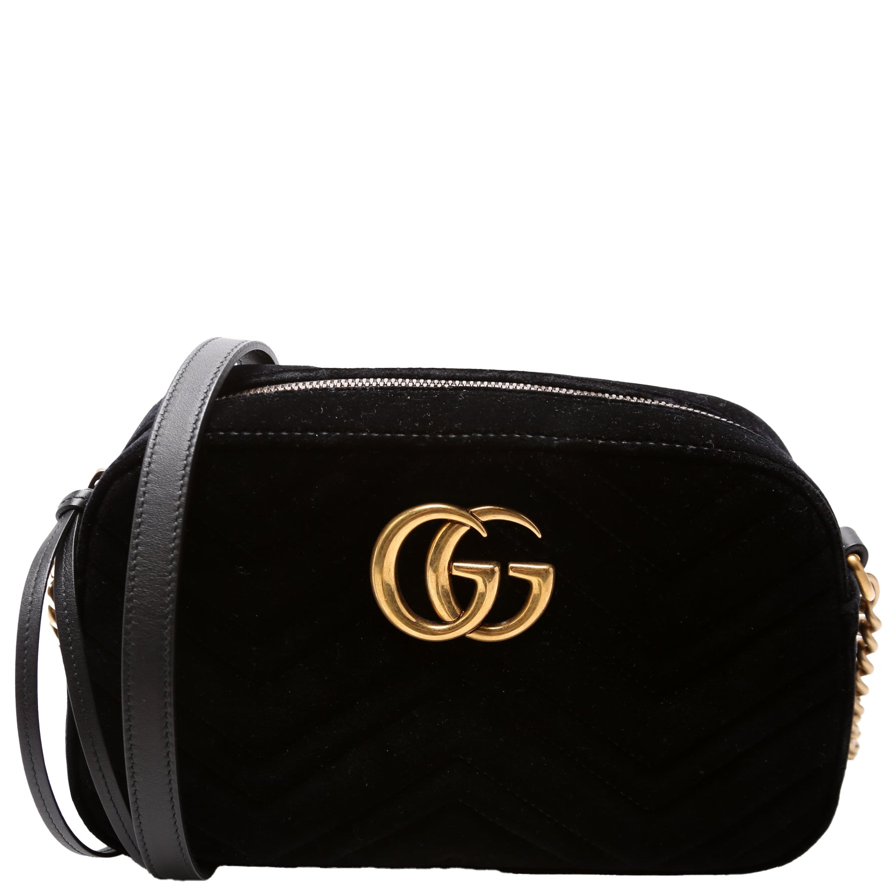 Gucci Marmont Velvet Camera Small Crossbody Bag Camera 3
