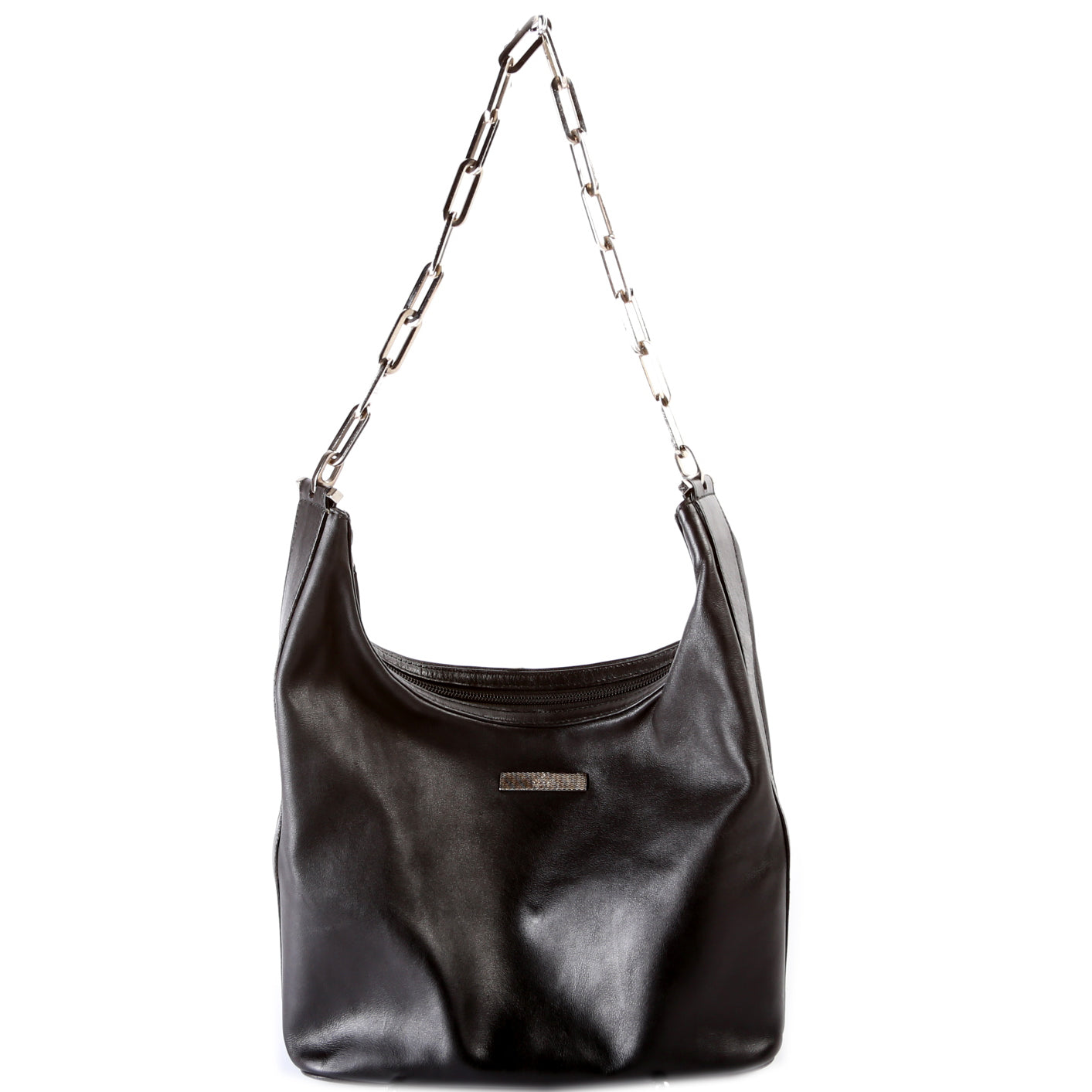Gucci 01 Leather Chain Shoulder Bag