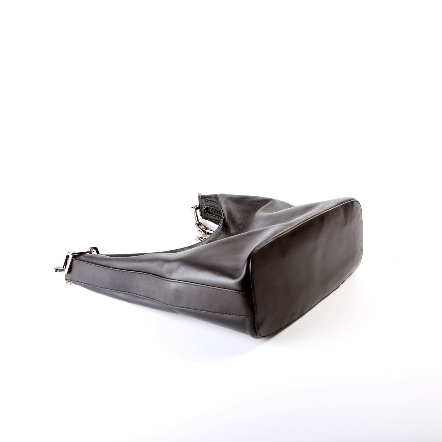 Gucci 01 Leather Chain Shoulder Bag