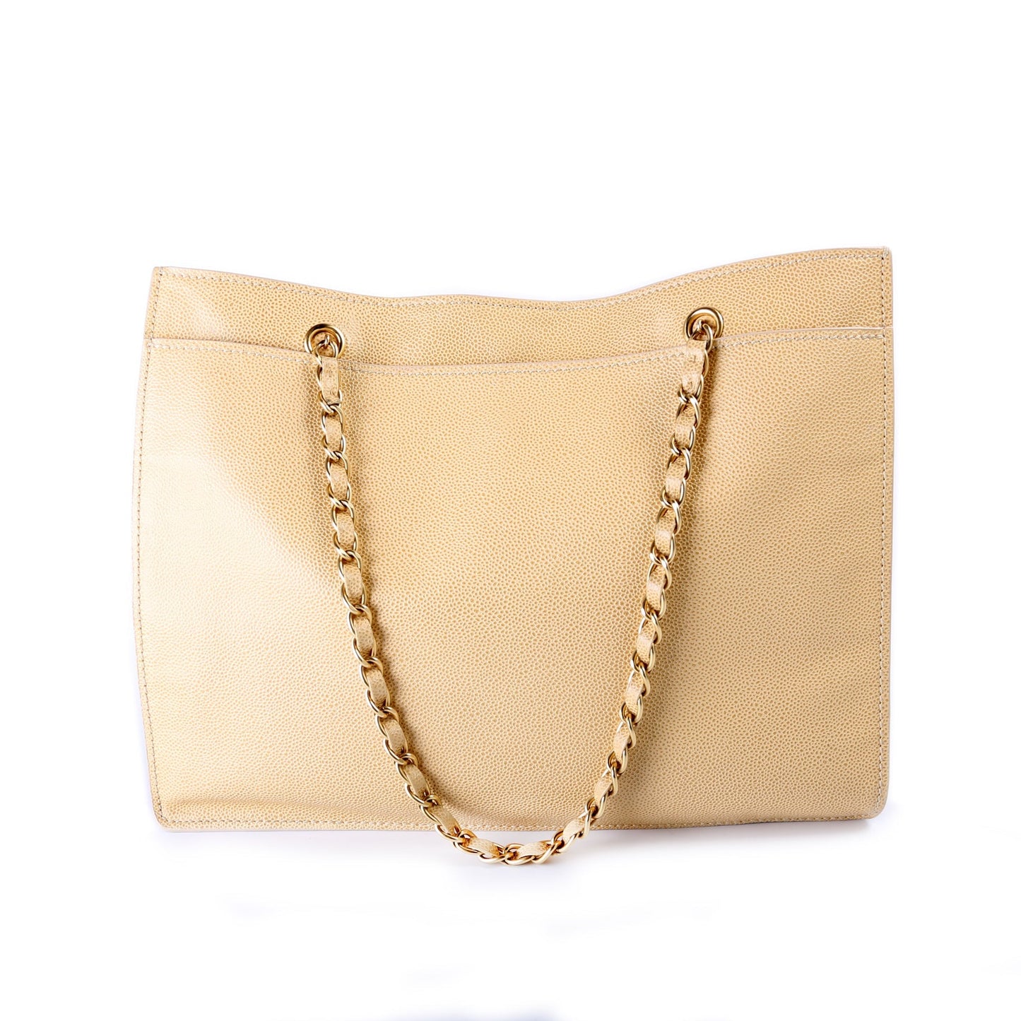 Chanel CC Matelasse Caviar 7M Tote Bag