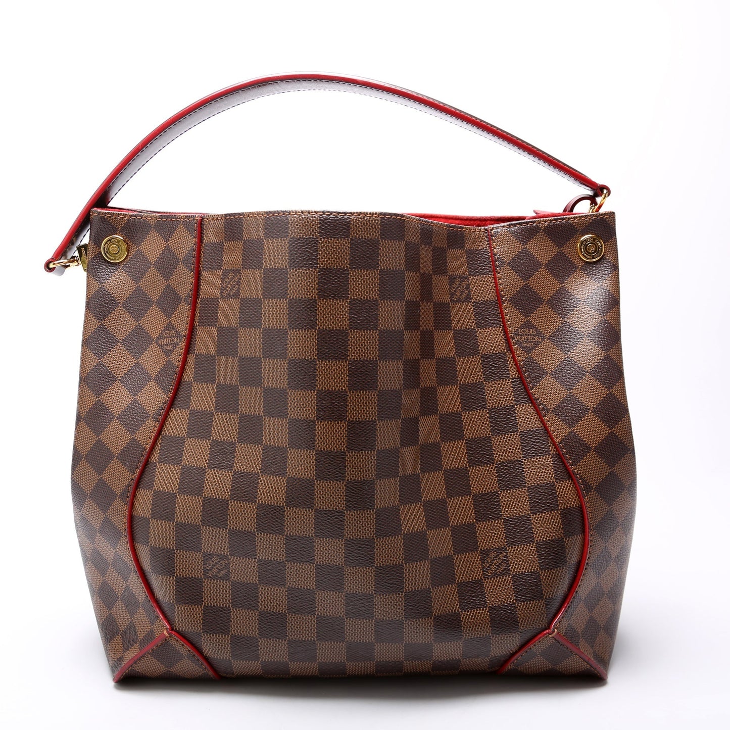 Louis Vuitton Caissa Hobo Ebene Damier Shoulder Bag Damier Ebene