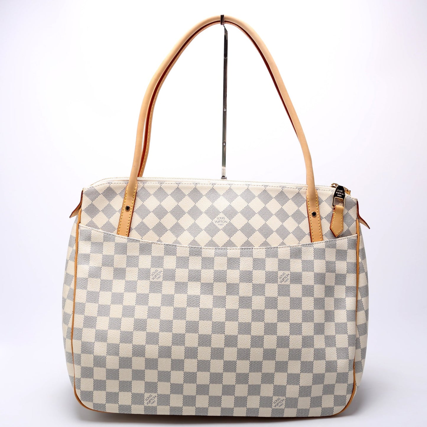 Louis Vuitton Figheri GM Azur Damier Handbag Azur 1