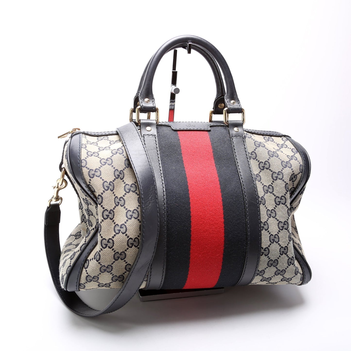 Gucci Boston Bag Canvas Travel Bag Canvas 9