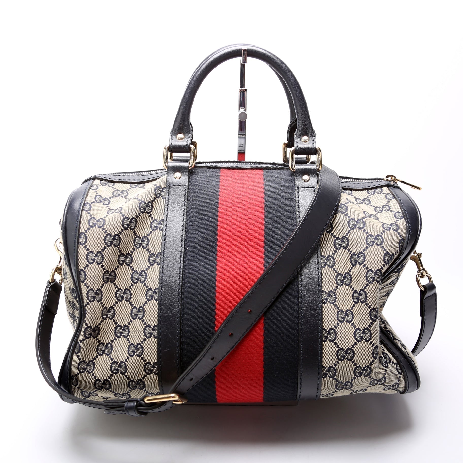 Gucci Boston Bag Canvas Travel Bag Canvas 9