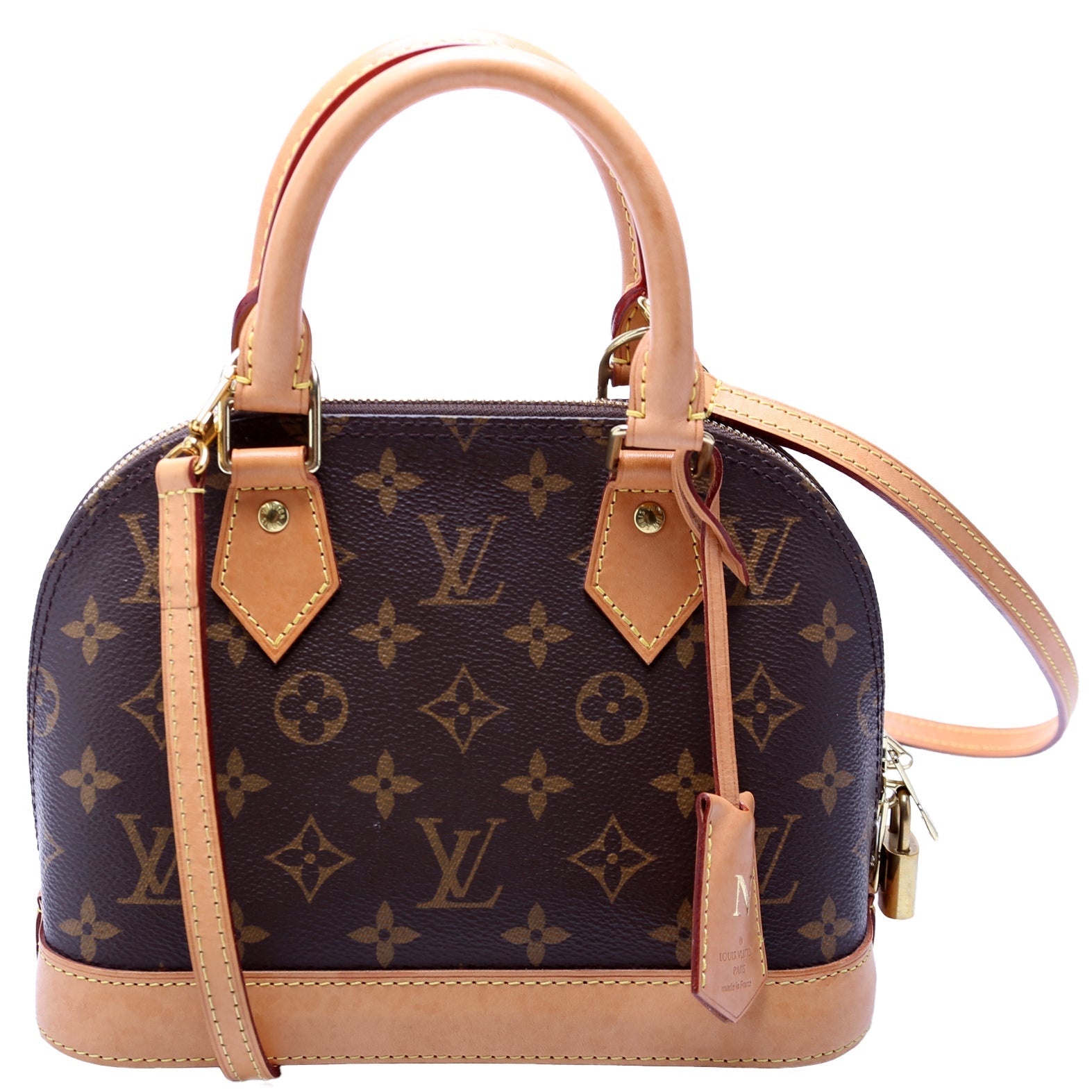 Louis Vuitton Alma BB Monogram Handbag Monogram 18