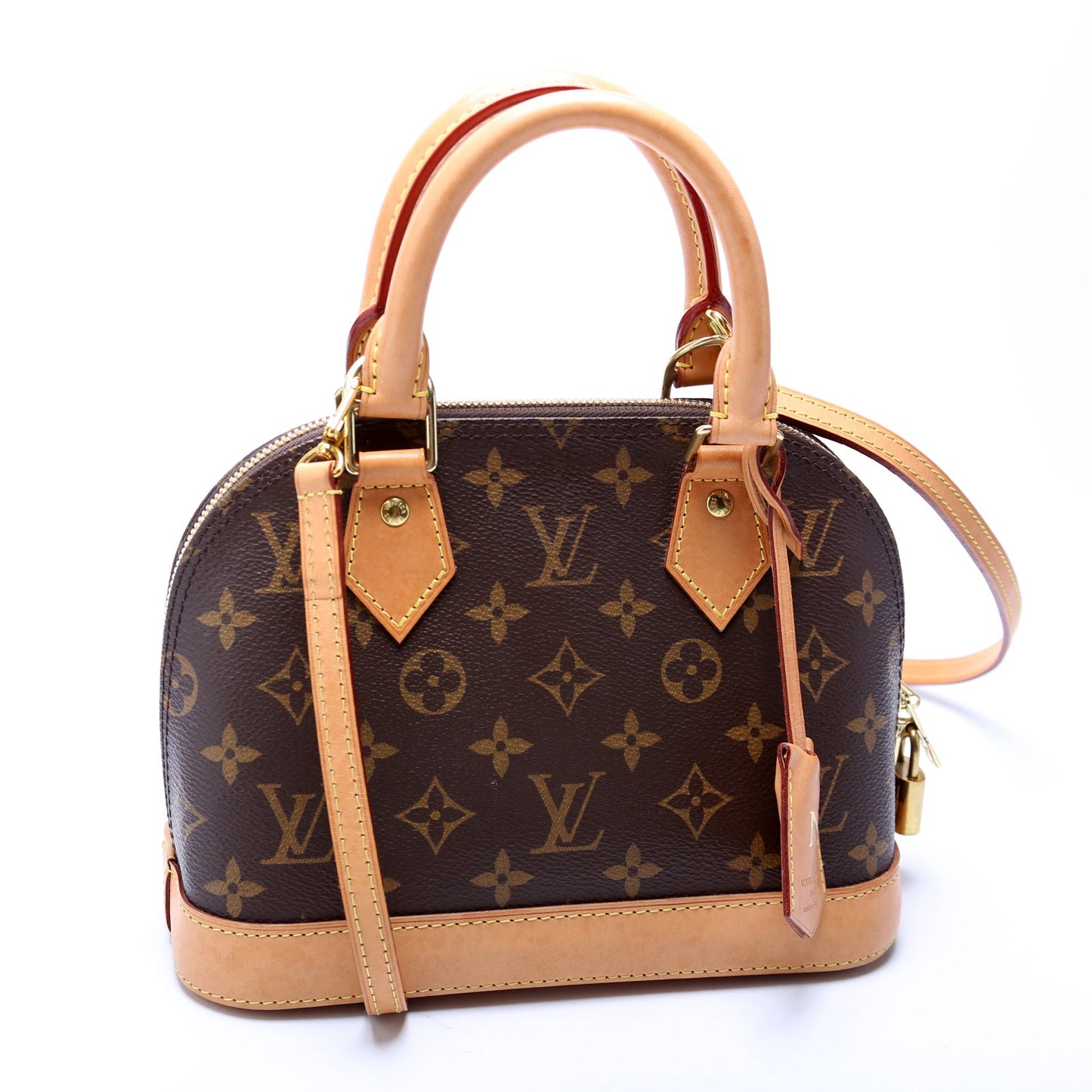 Louis Vuitton Alma BB Monogram Handbag Monogram 18