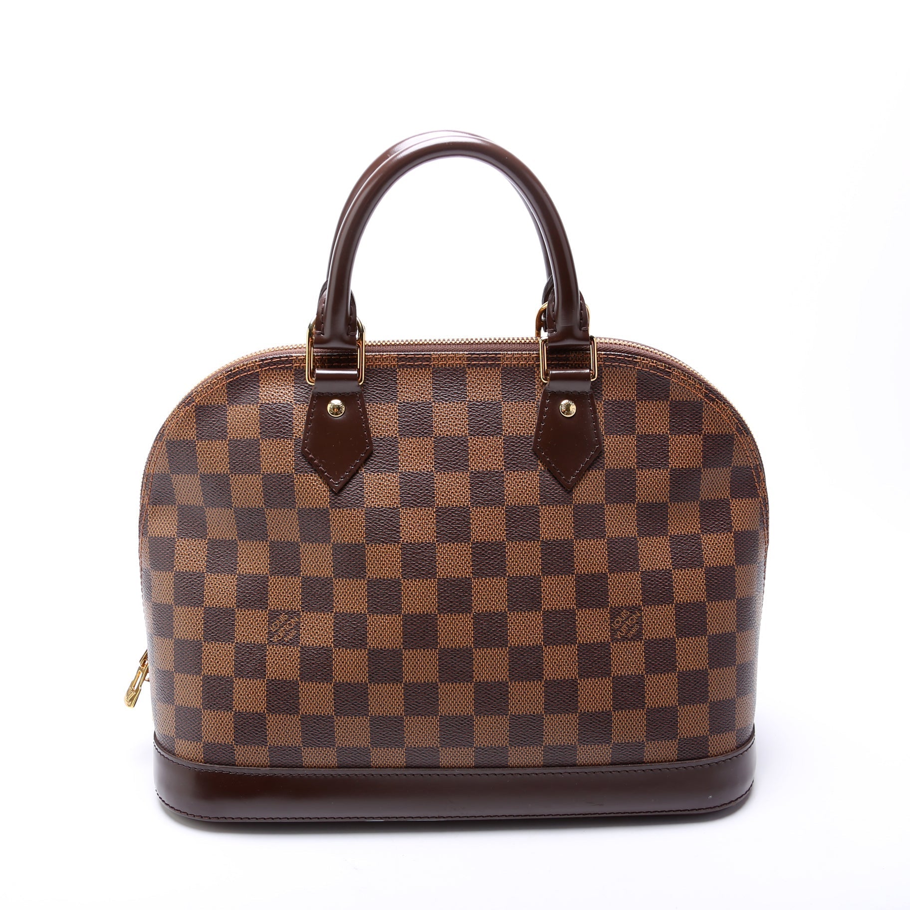 Louis Vuitton Alma PM Ebene Newer Damier Handbag Ebene Newer