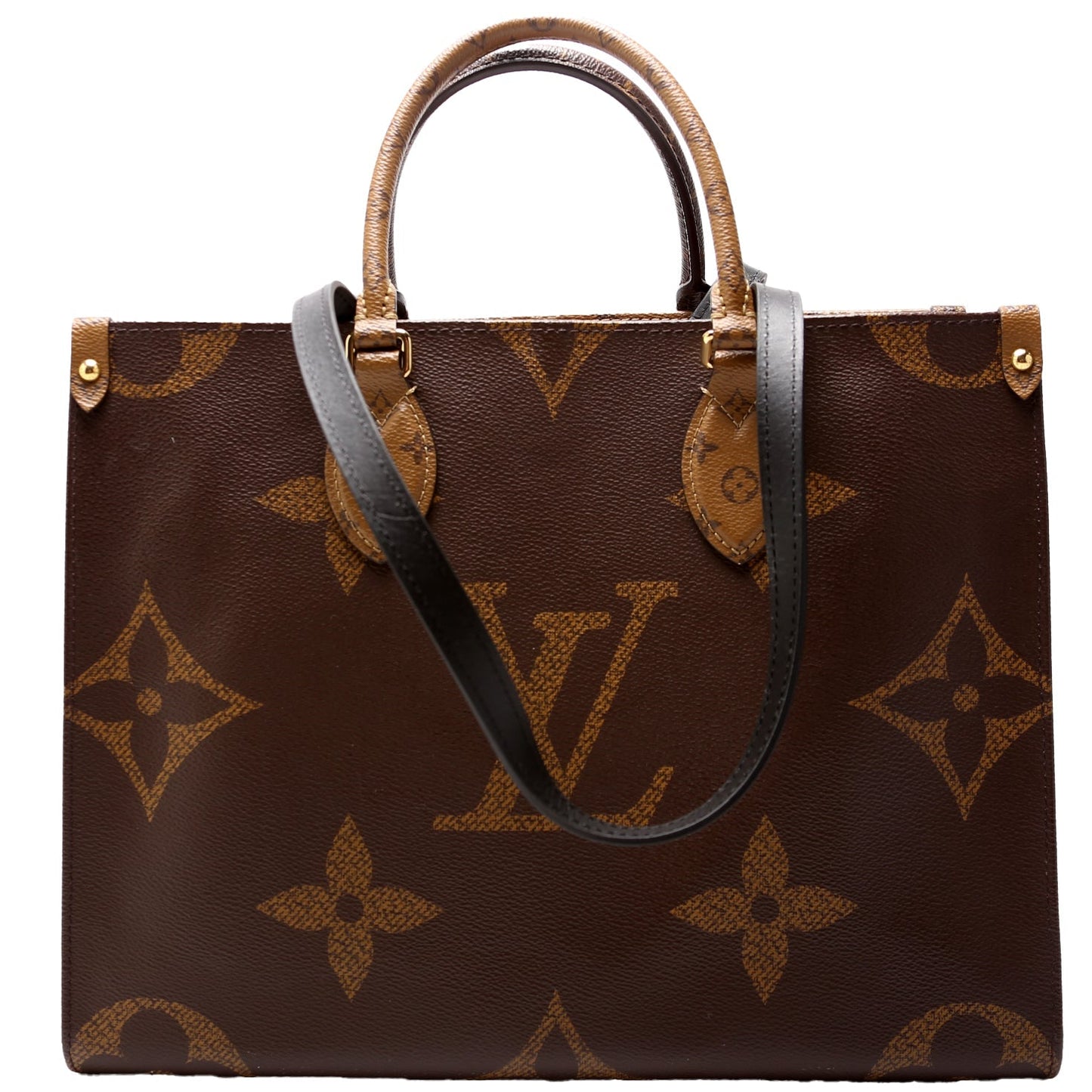 Louis Vuitton ONTHEGO MM Reverse Monogram Handbag Reverse 2
