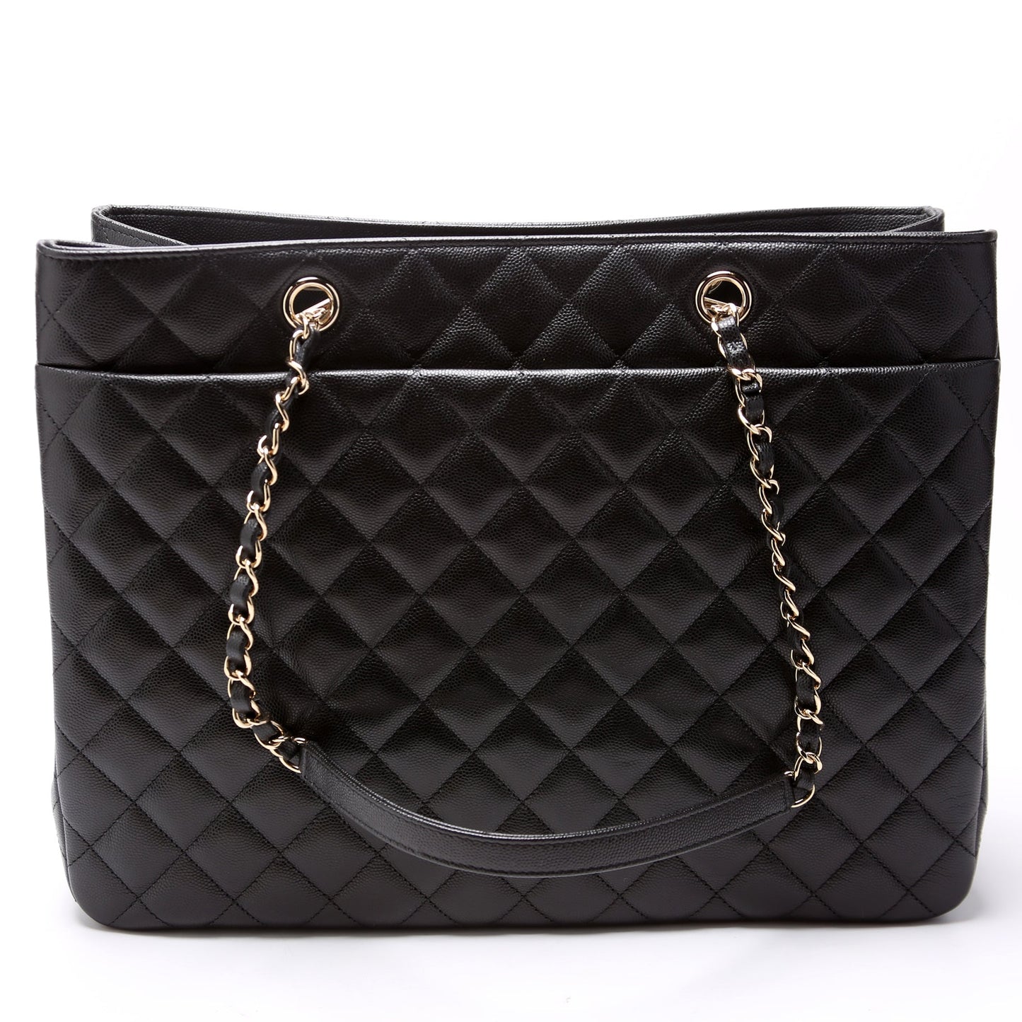 Chanel Classic CC Shopping Caviar Tote Bag