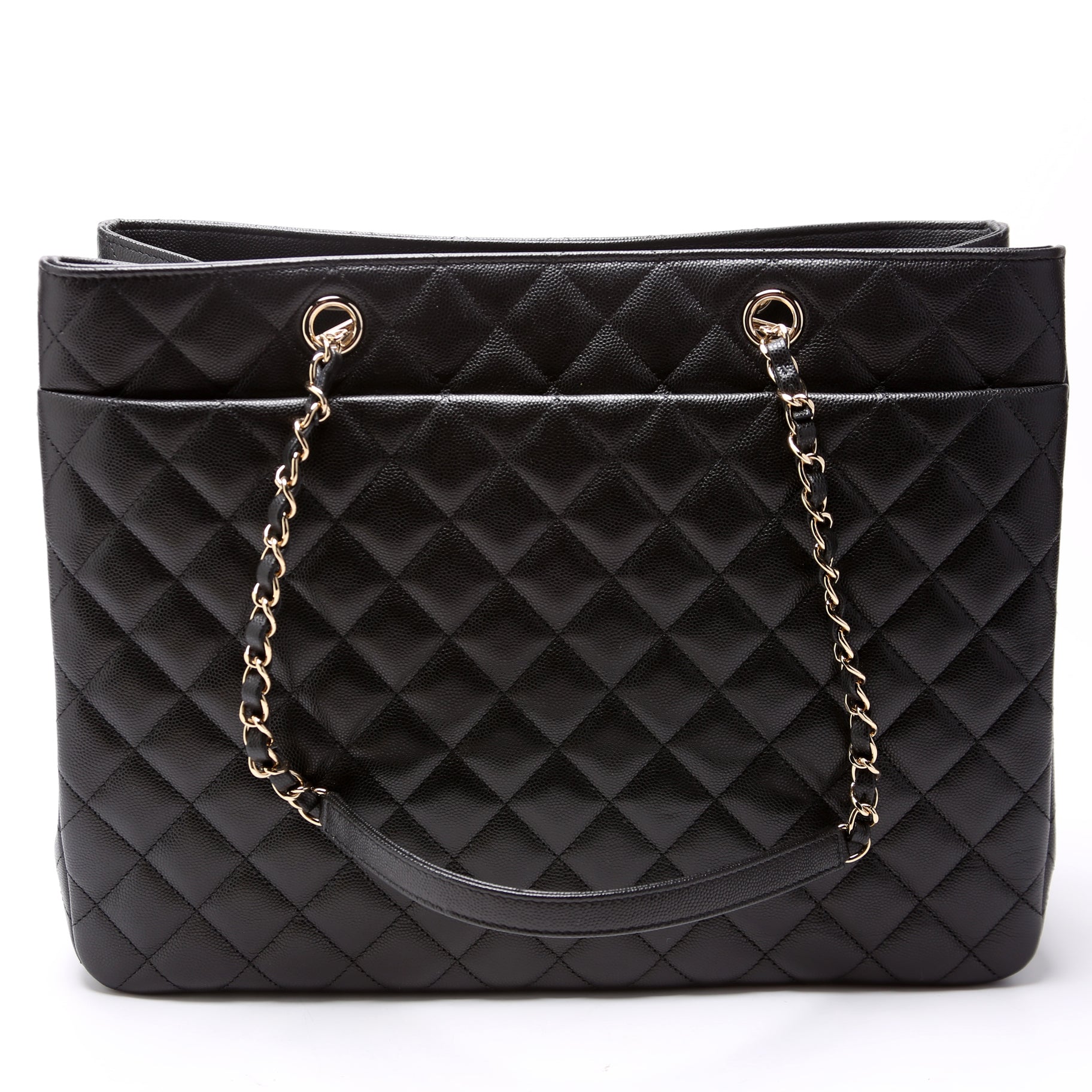 Chanel Classic CC Shopping Caviar Tote Bag