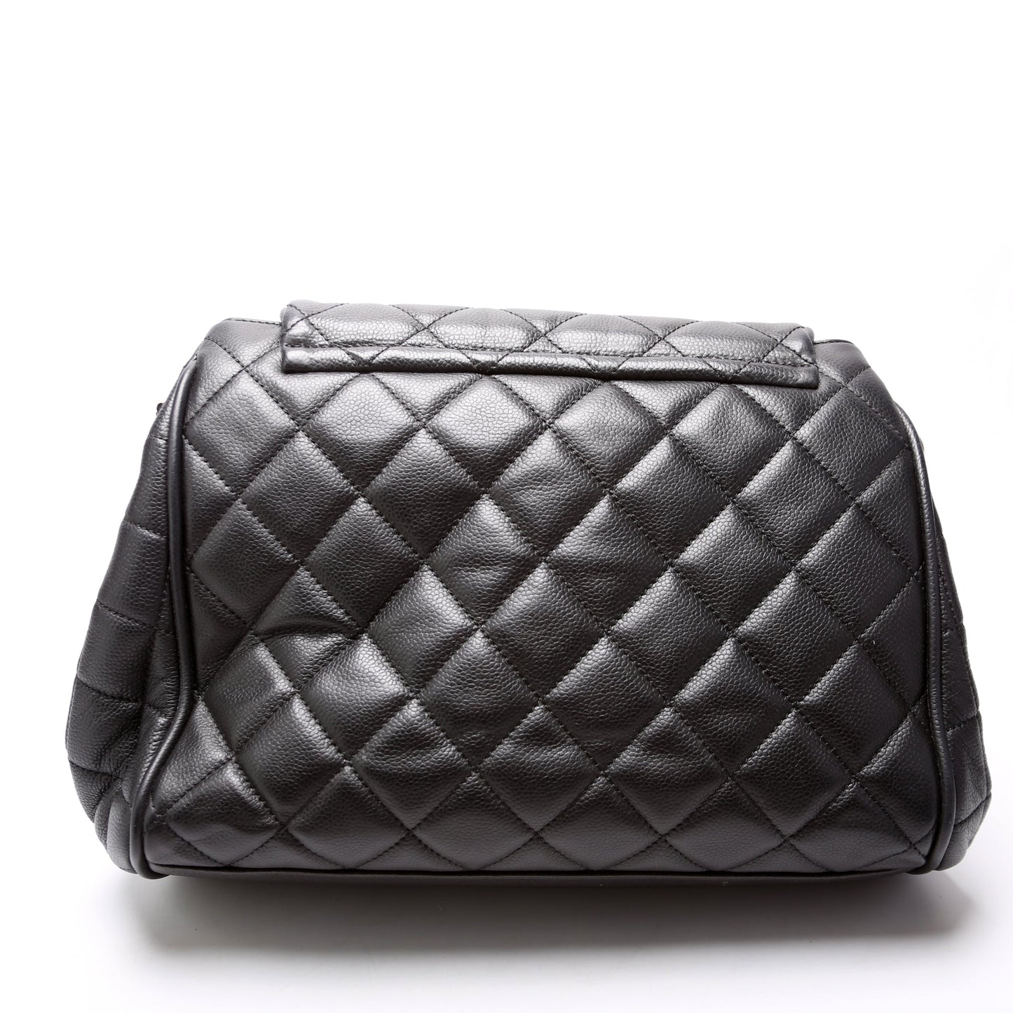 Chanel Timeless CC Accordion Flap Quilted Caviar Handbag 15M 1