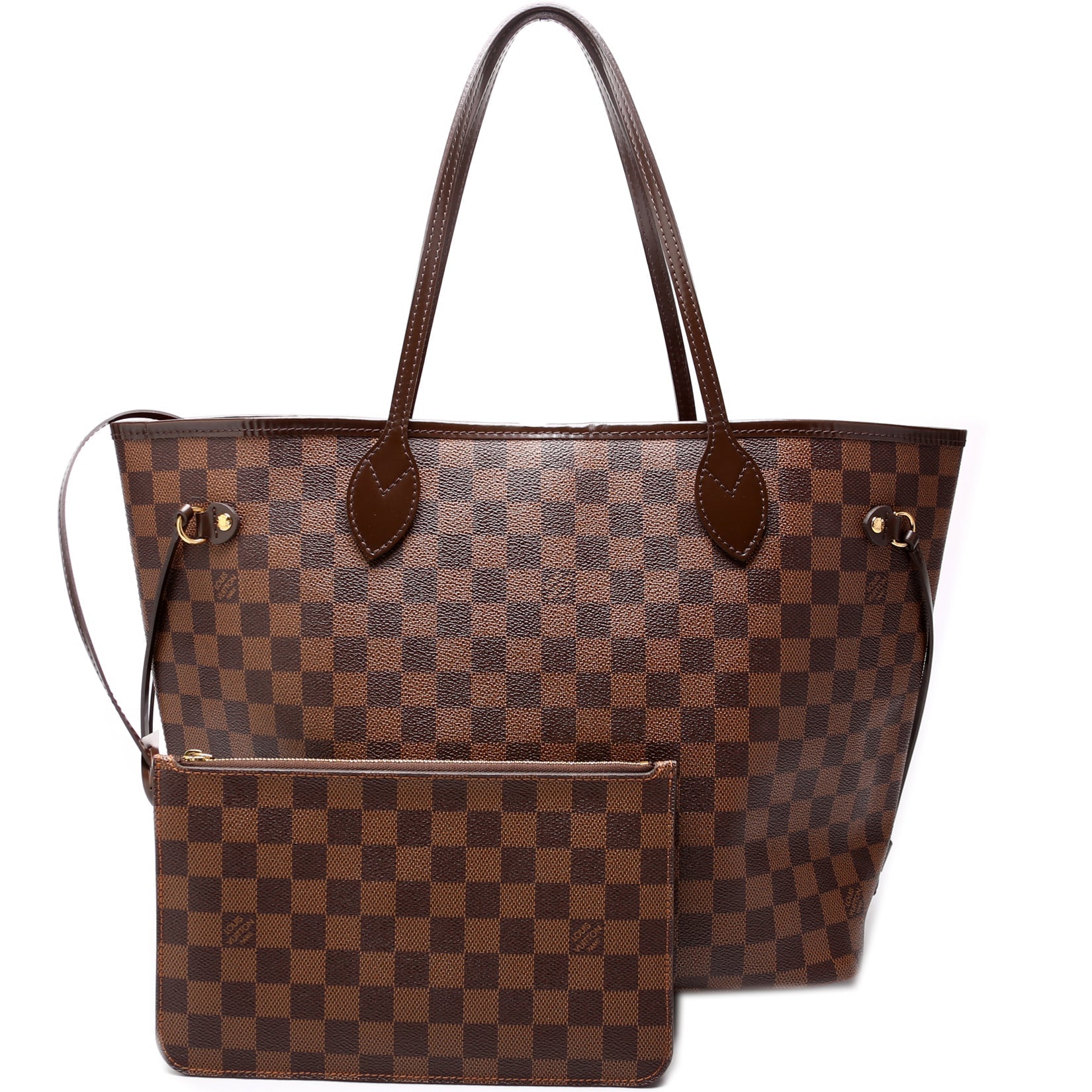 Louis Vuitton Neverfull MM W Ebene Damier Wallet Case Ebene 20