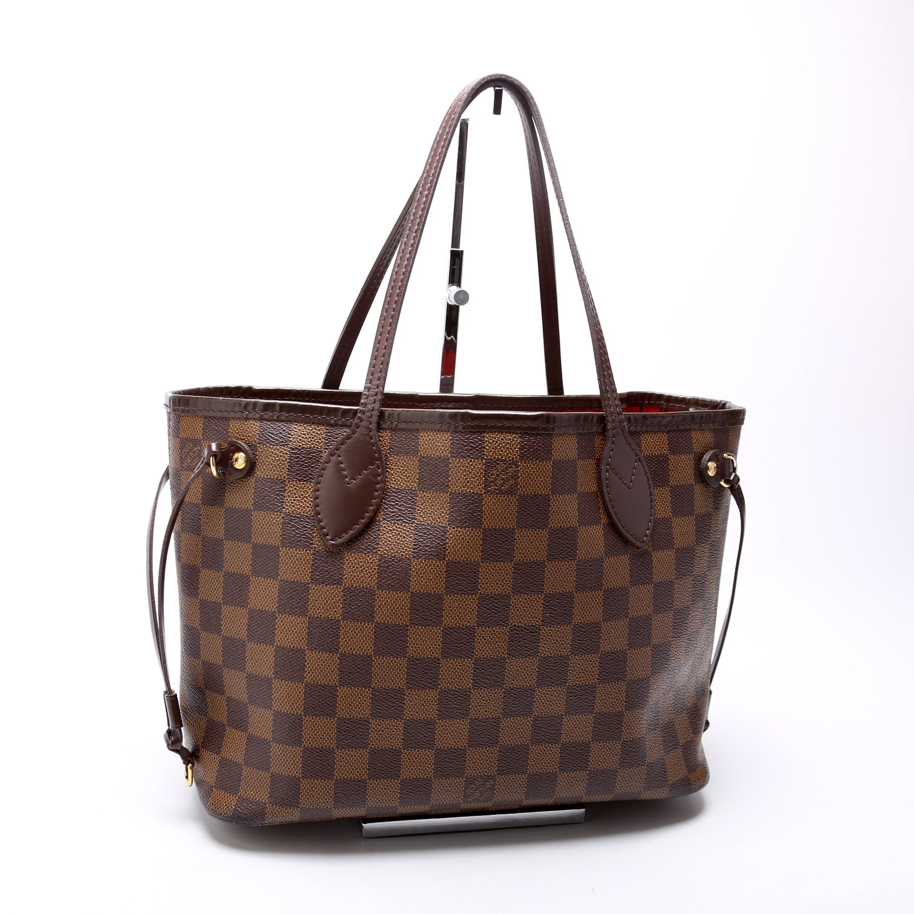 Louis Vuitton Neverfull PM Ebene Damier Tote Bag Ebene 8