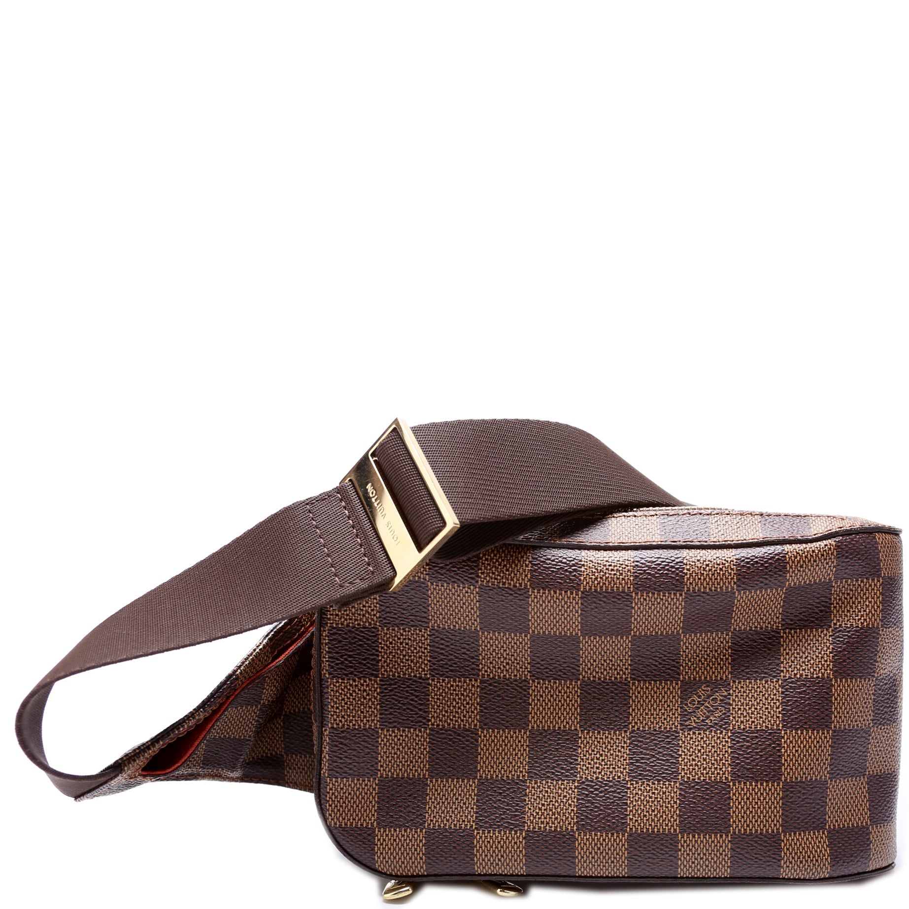 Louis Vuitton Geronimos Ebene Damier Handbag Ebene 24