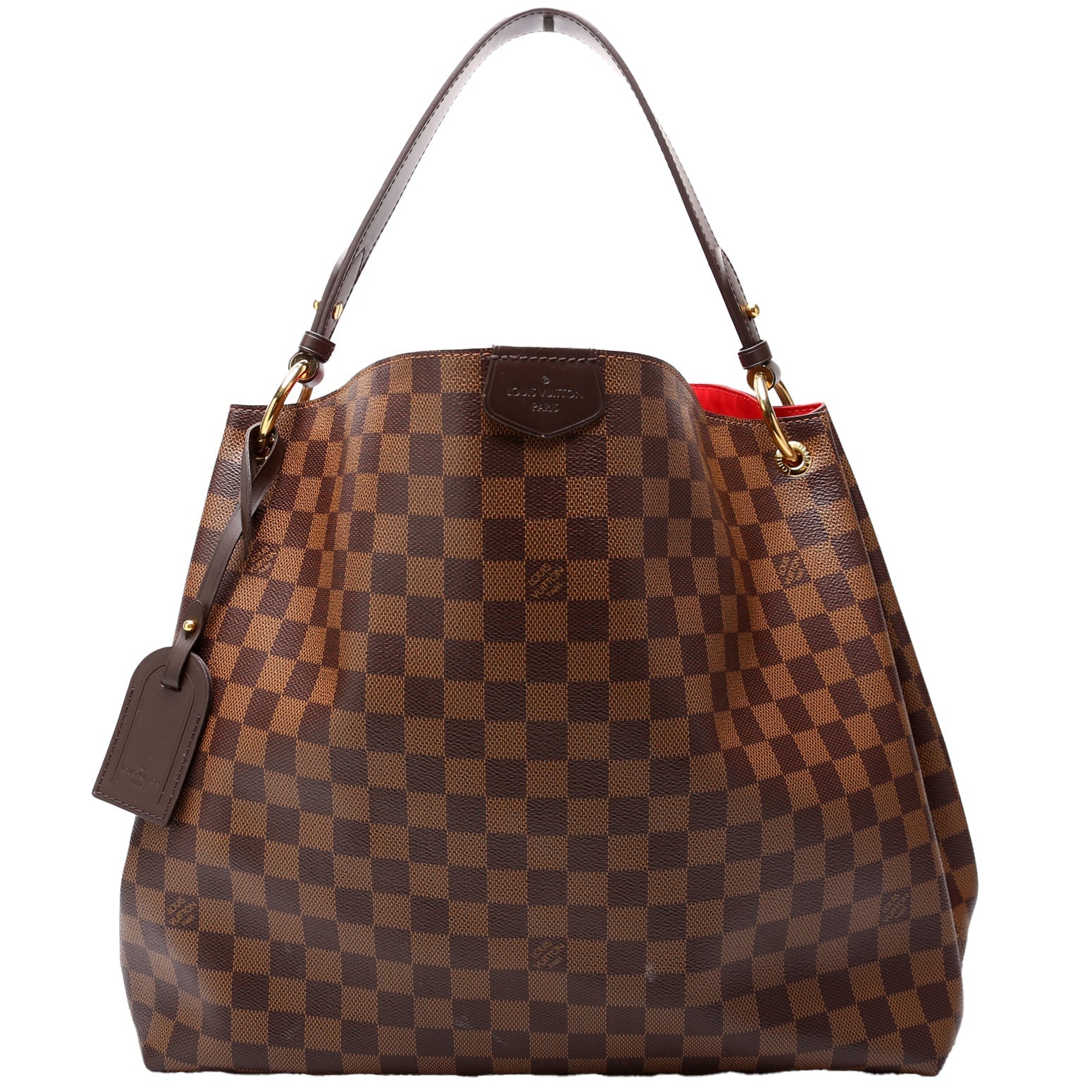 Louis Vuitton Graceful MM Ebene Damier Handbag Ebene 11