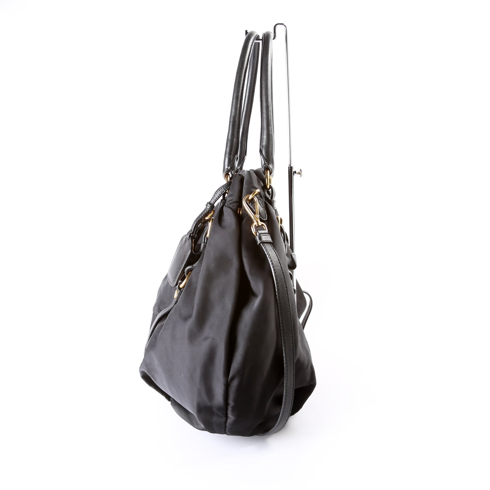 Prada Tessuto Canapa Tote Bag Logo