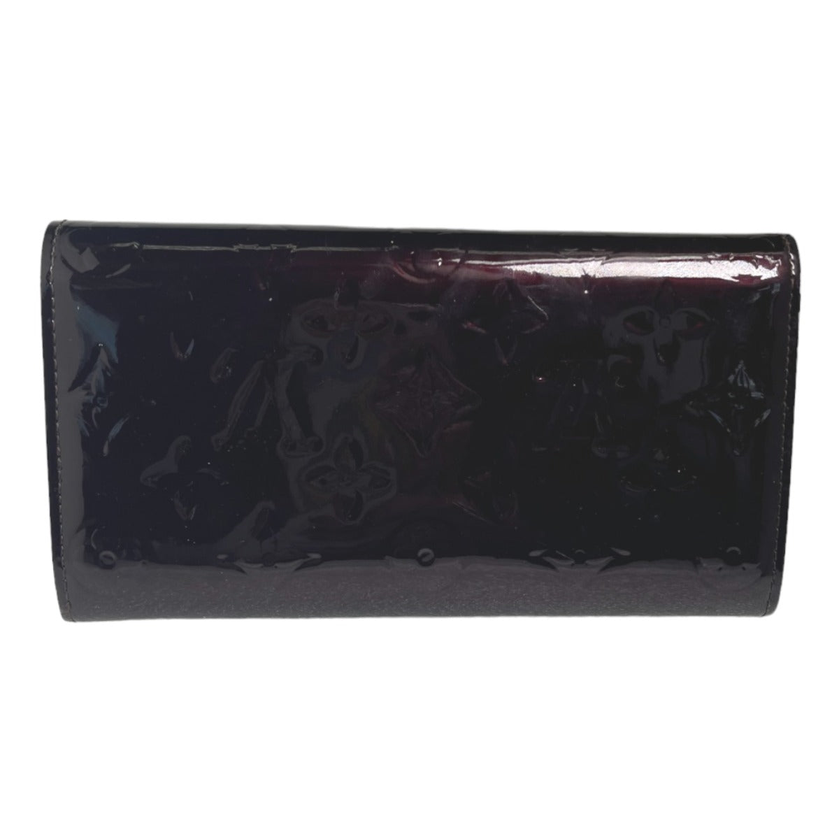 Louis Vuitton Long Purse M93524 Vernis Amarrant Monogram Wallet Case 0