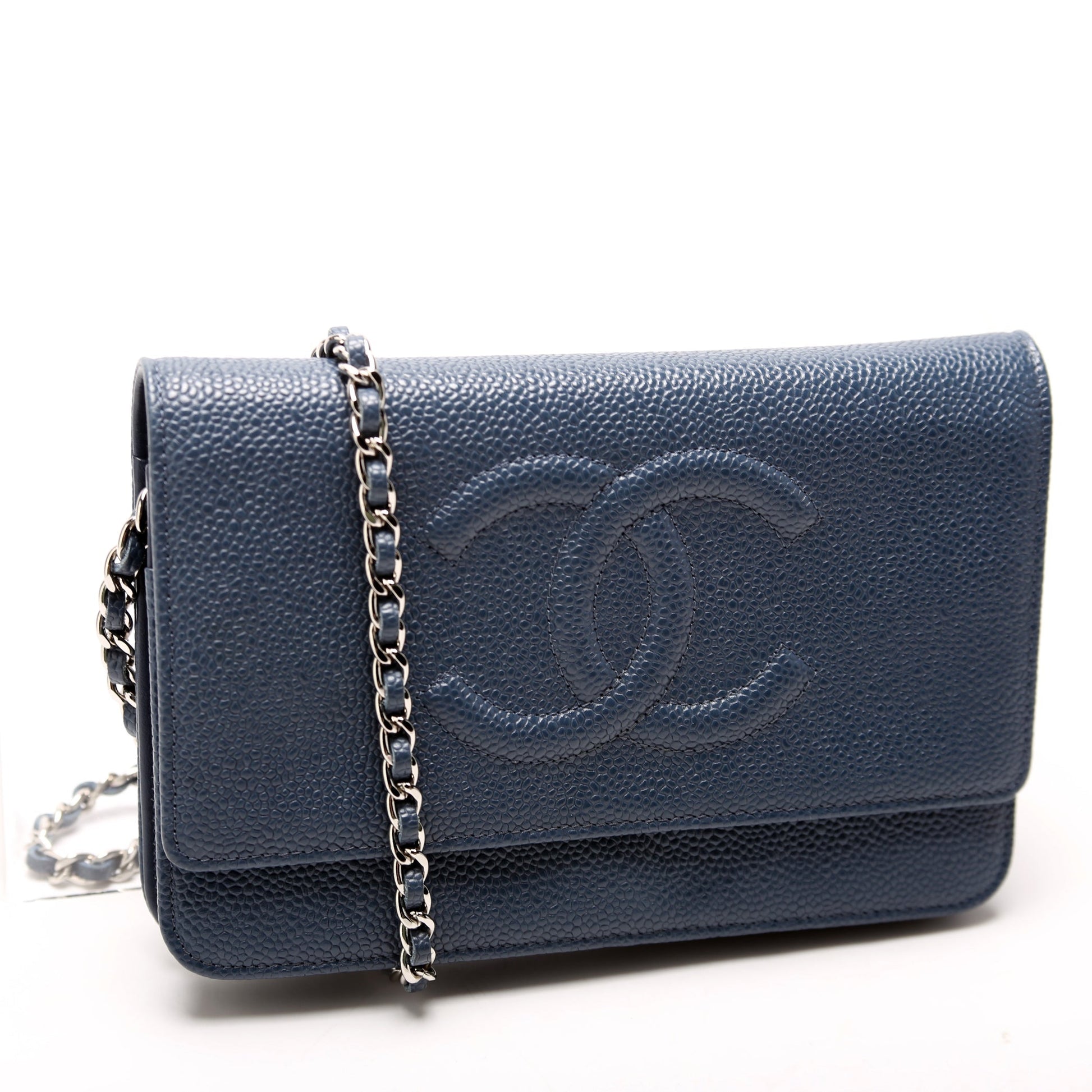 Chanel WOC Timeless CC Caviar Clutch Bag Cc Caviar