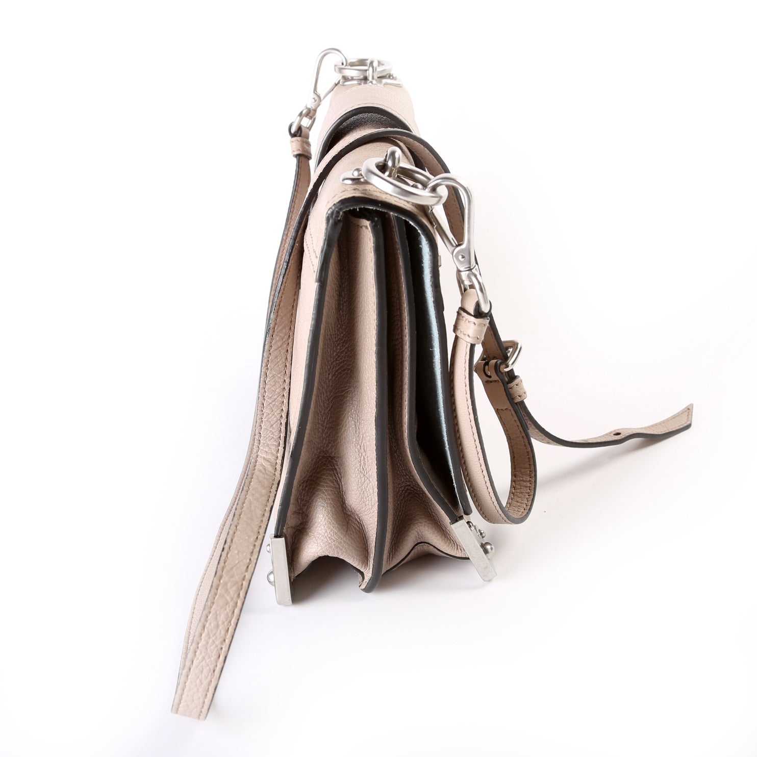 Prada Cahier Soft Glazed Calfskin Bag Travel Bag