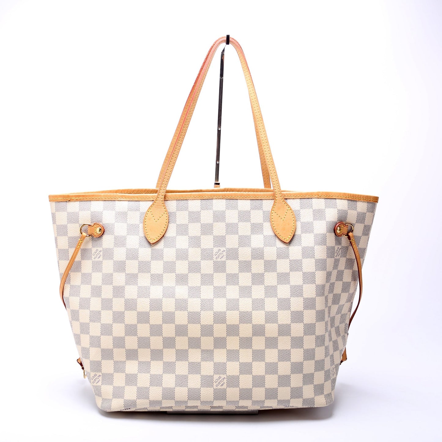 Louis Vuitton Neverfull MM Azur Damier Tote Bag Azur 50
