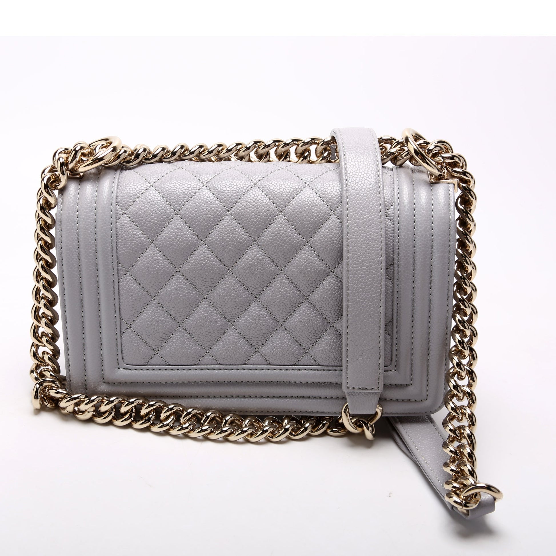 Chanel Boy Flap Caviar 32M Small Handbag