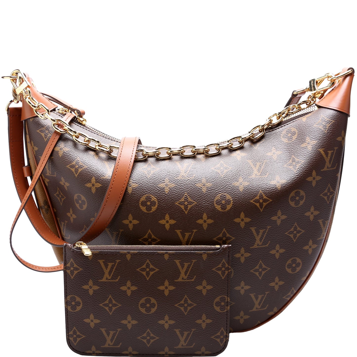 Louis Vuitton Loop Reverse Monogram Shoulder Bag Monogram 3