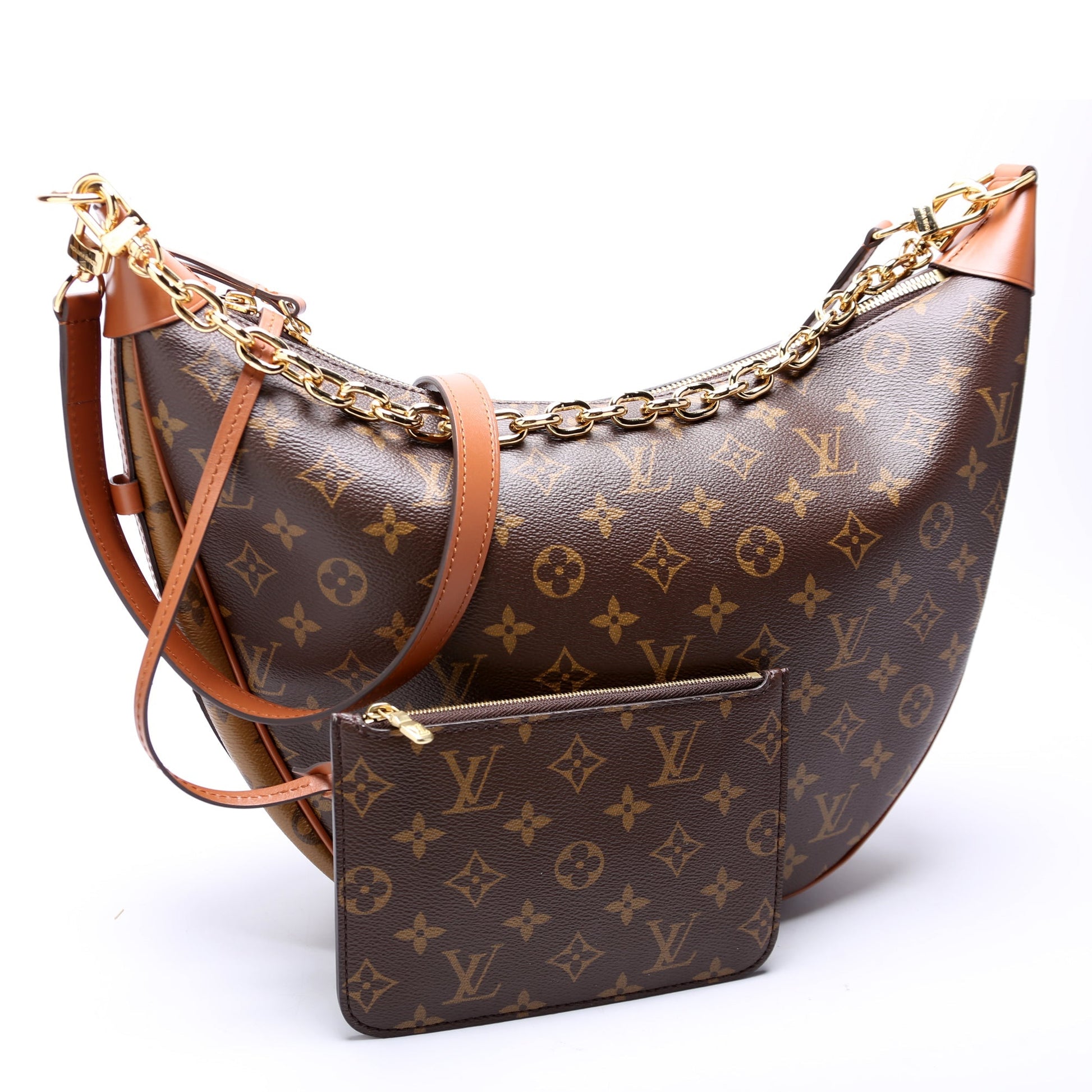 Louis Vuitton Loop Reverse Monogram Shoulder Bag Monogram 3