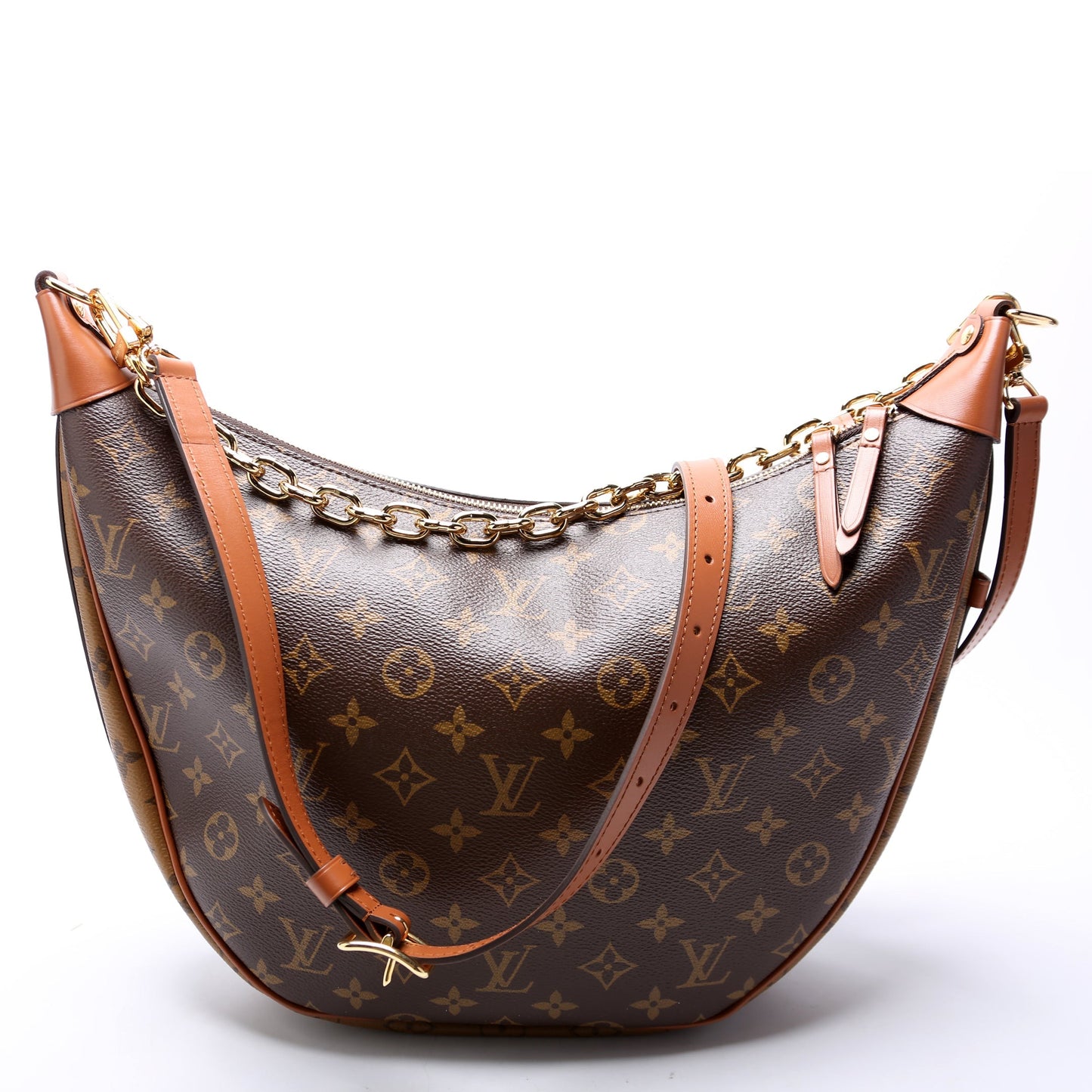 Louis Vuitton Loop Reverse Monogram Shoulder Bag Monogram 3