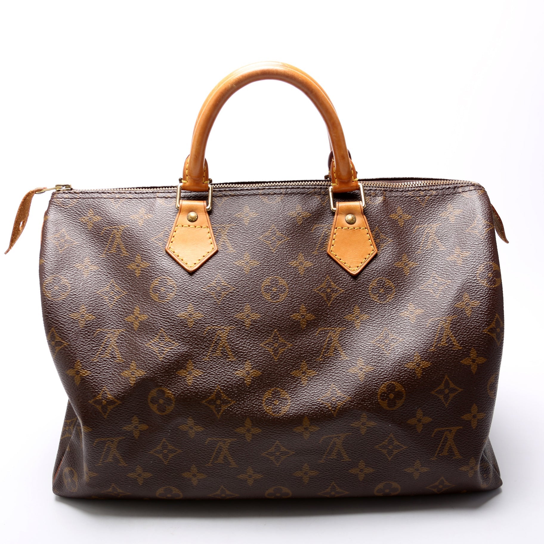 Louis Vuitton Speedy 35 Monogram Handbag Monogram 37