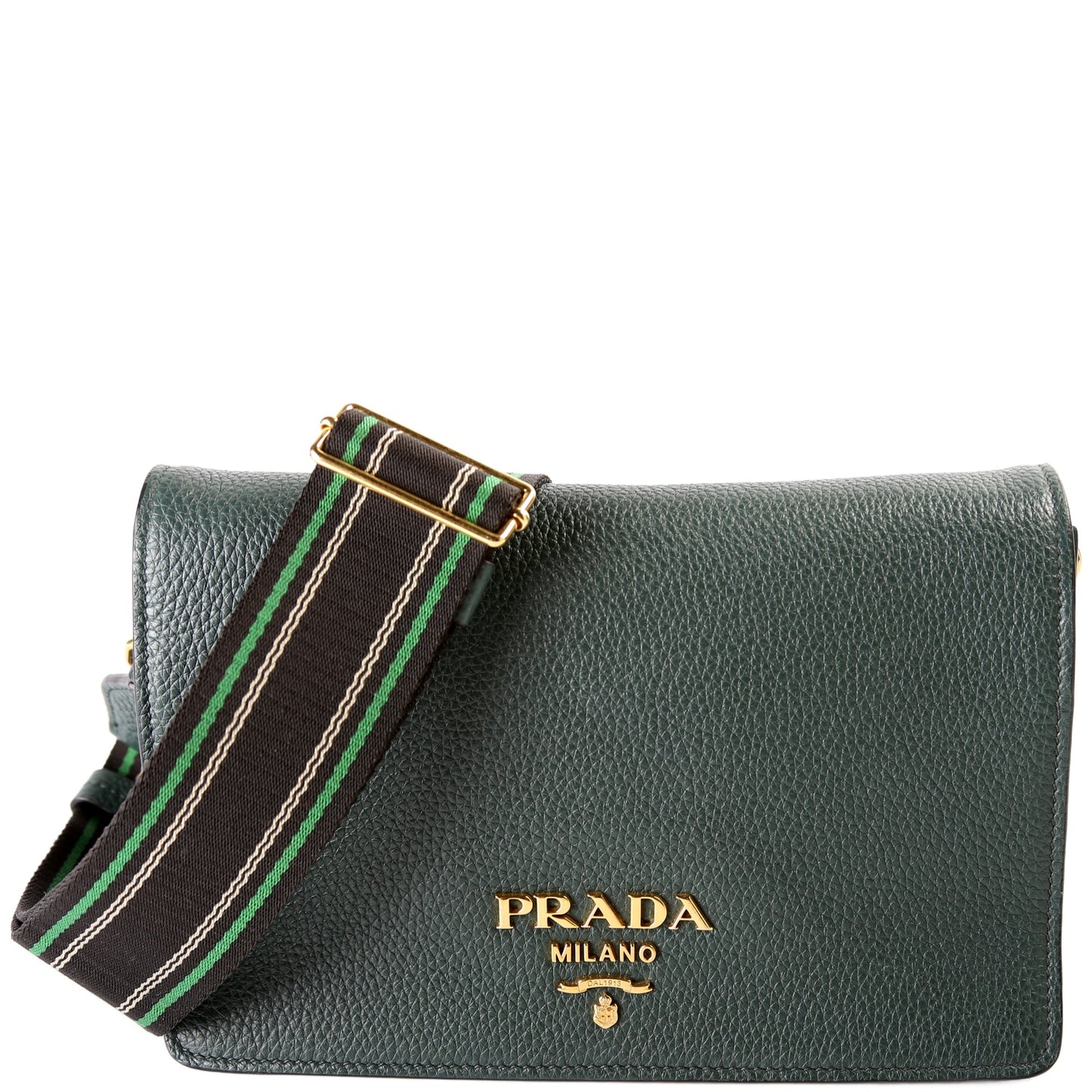 Prada Vitello Daino Shoulder Bag Leather