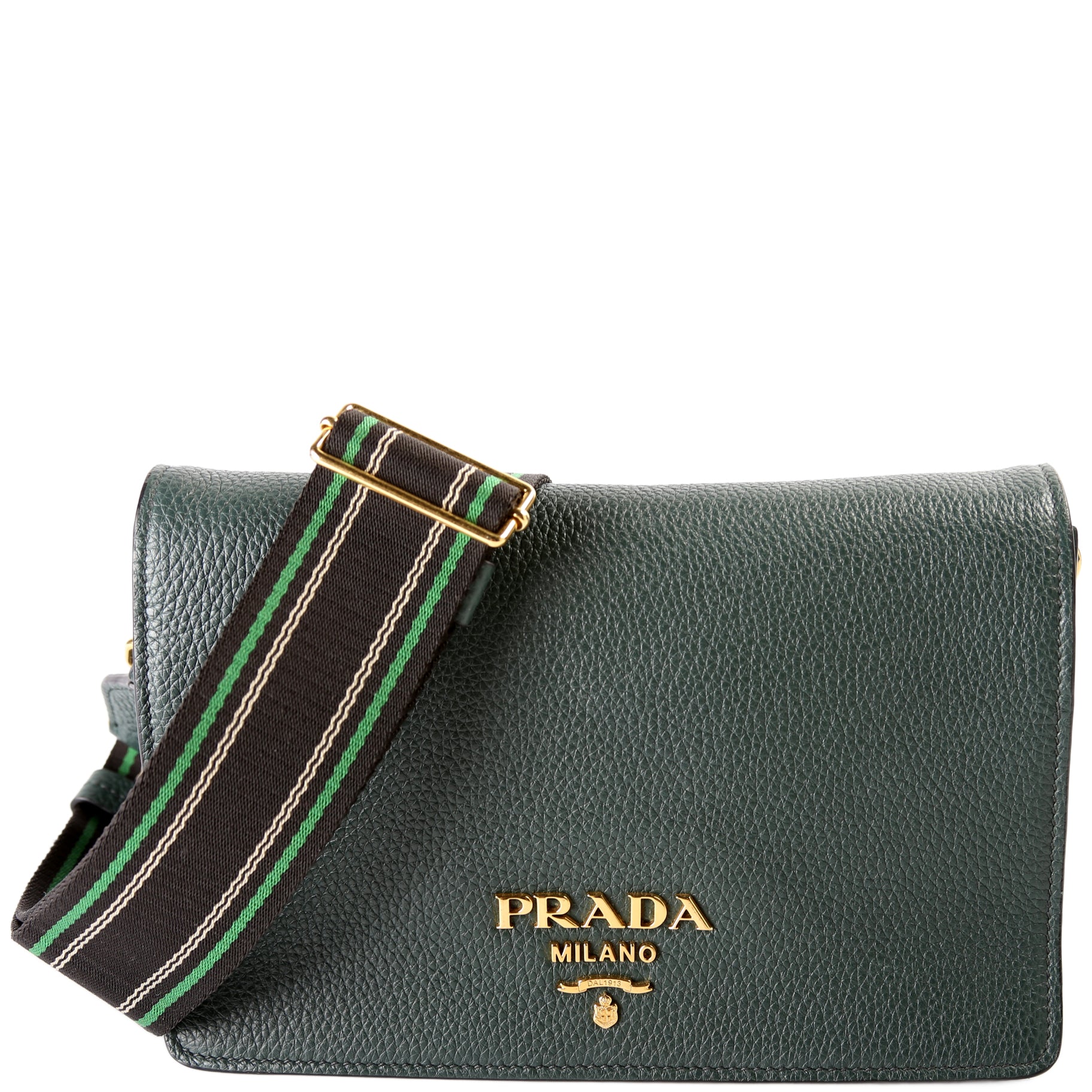 Prada Vitello Daino Shoulder Bag Leather