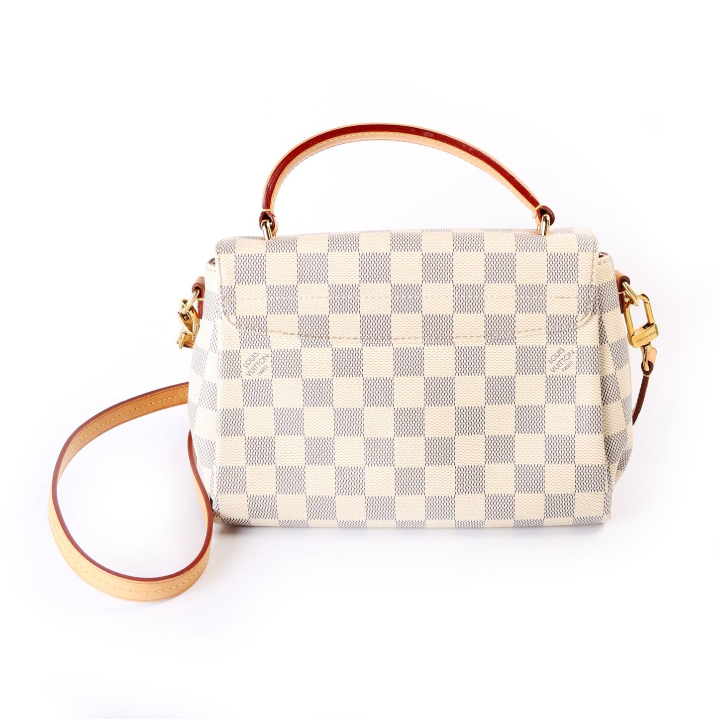 Louis Vuitton Croisette Azur Damier Handbag Azur 14