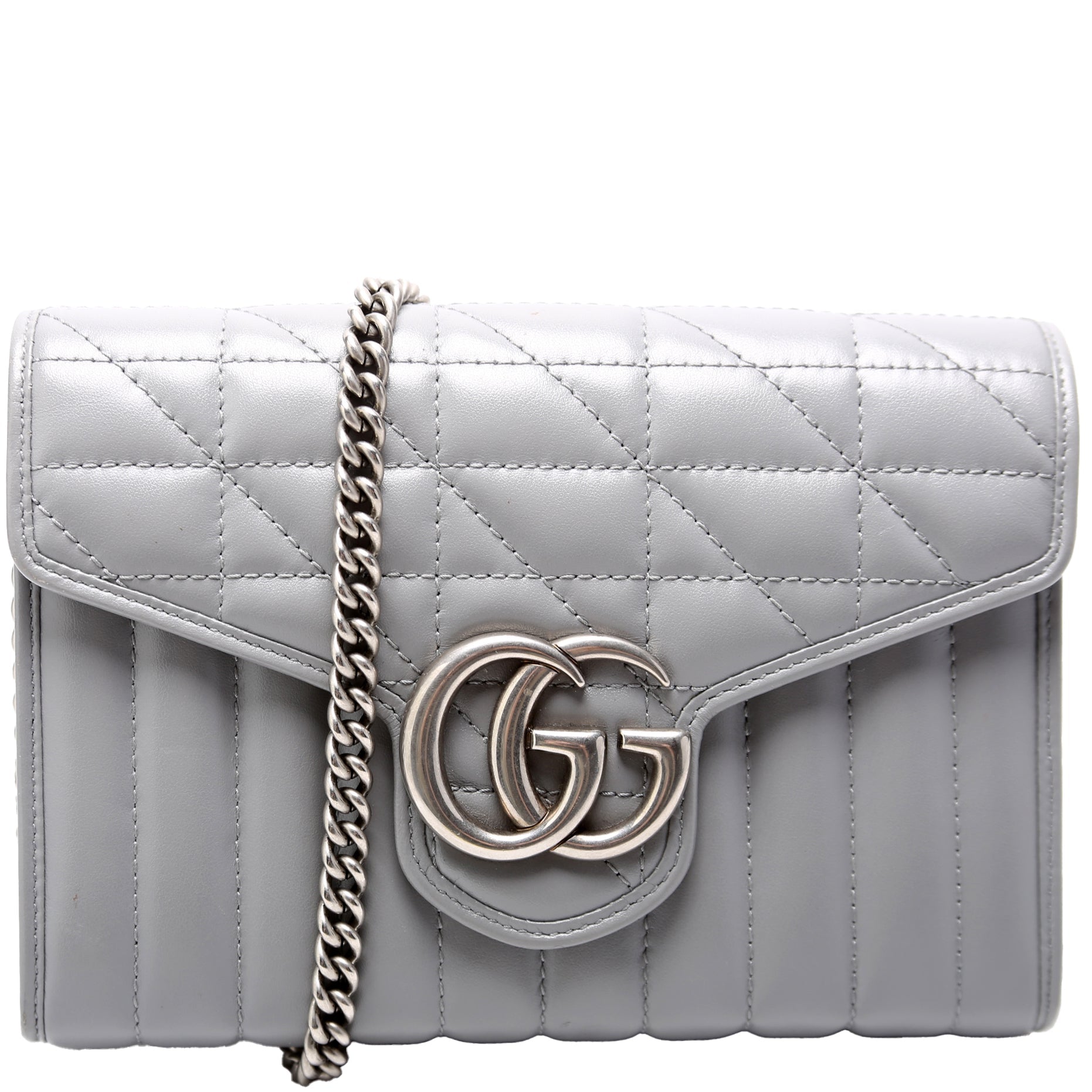 Gucci Marmont Aria Chain Wallet Case