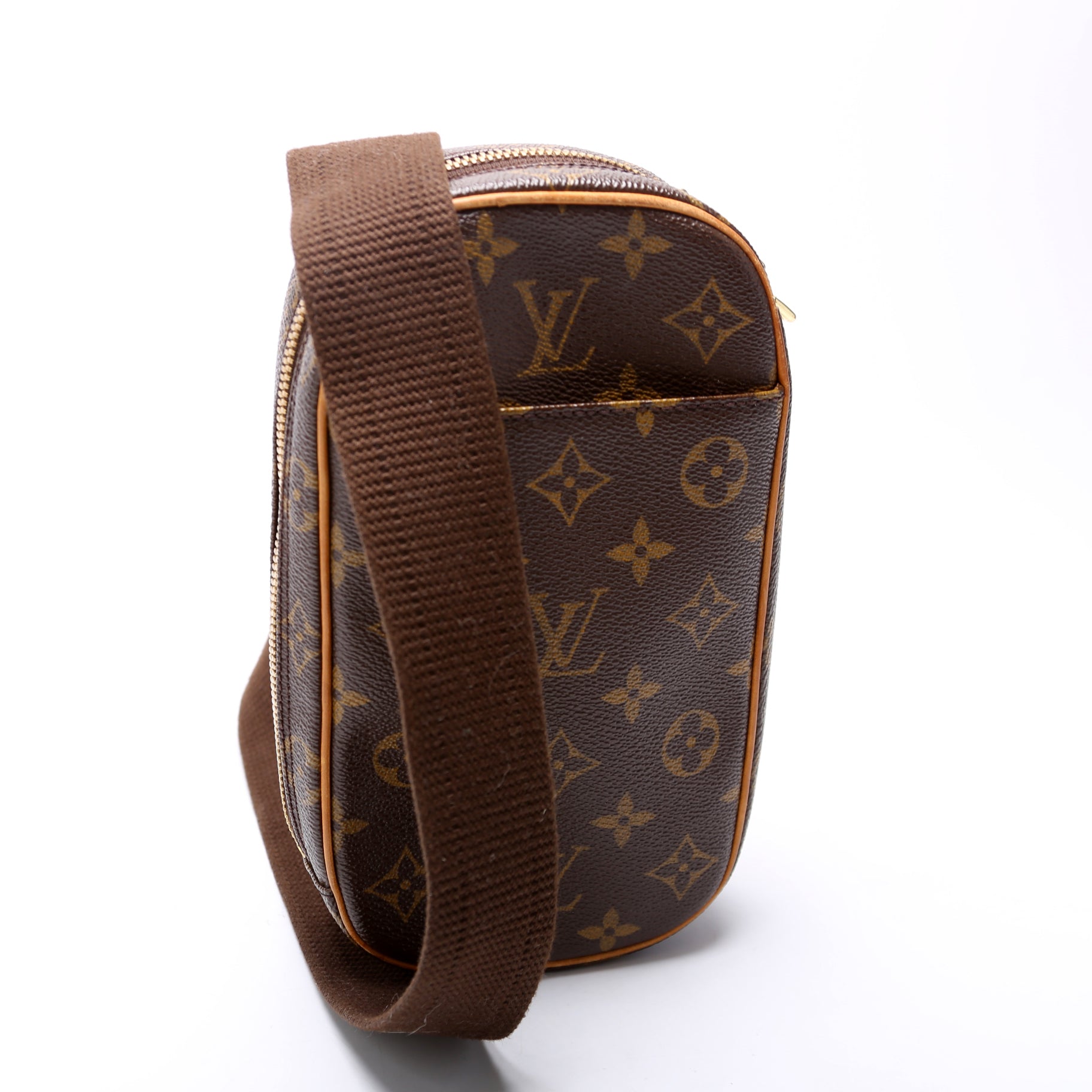 Louis Vuitton Pochette Gange Monogram Clutch Bag Monogram 20