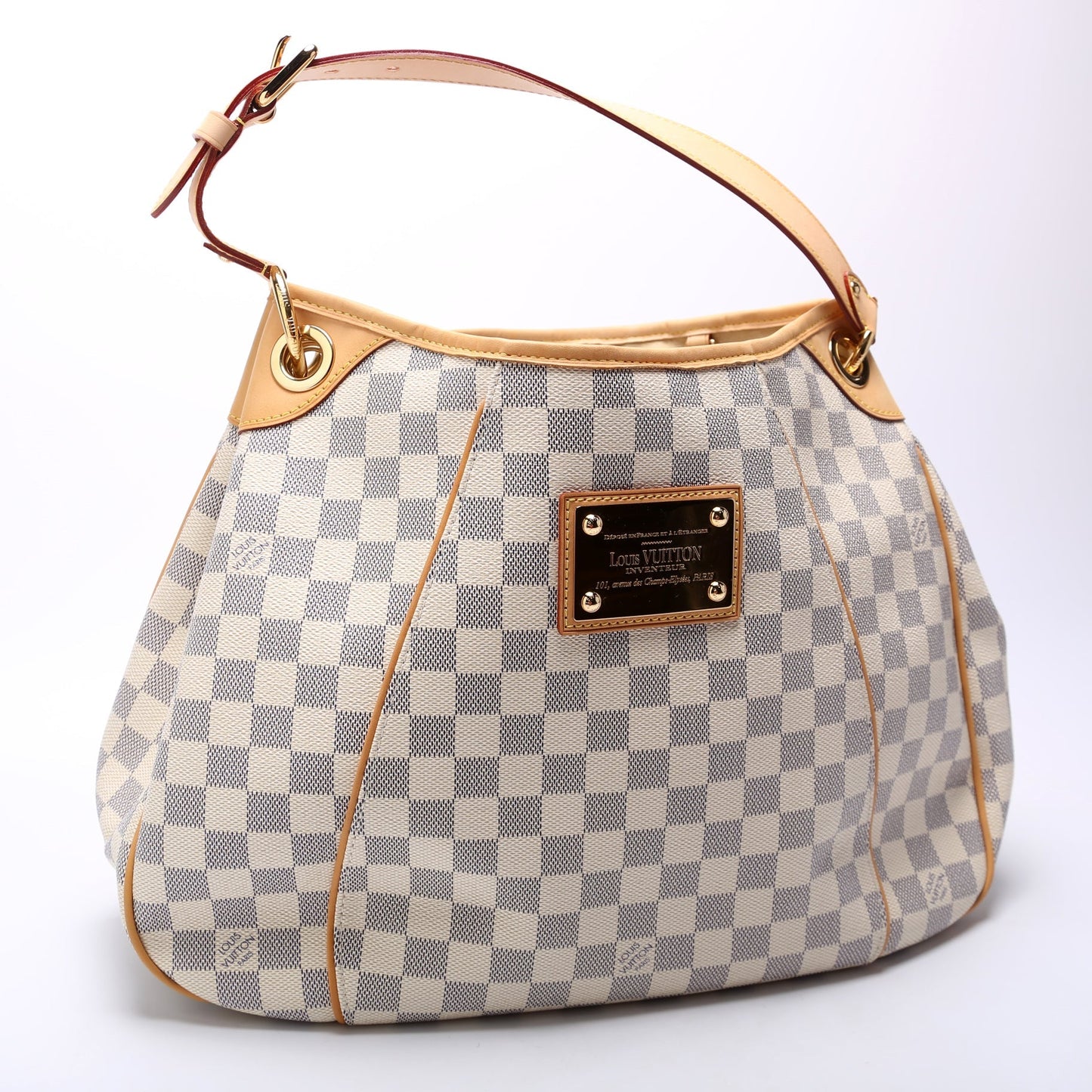 Louis Vuitton Galliera PM Azur Damier Handbag Azur 7