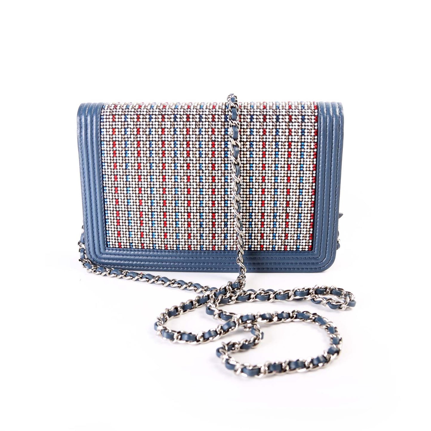 Chanel WOC Boy Strass Clutch Bag