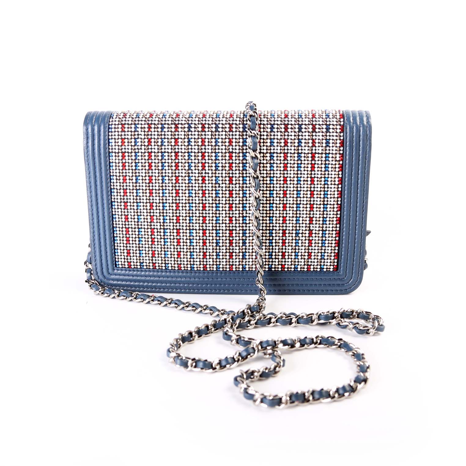 Chanel WOC Boy Strass Clutch Bag