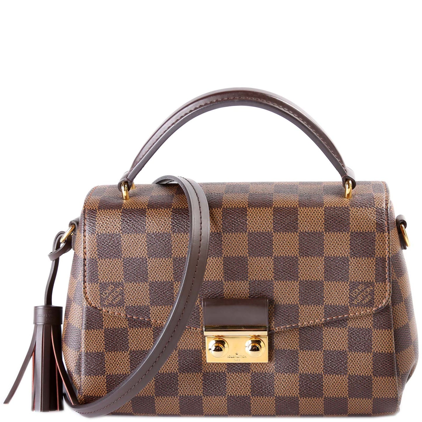 Louis Vuitton Croisette Ebene Damier Handbag Ebene 14