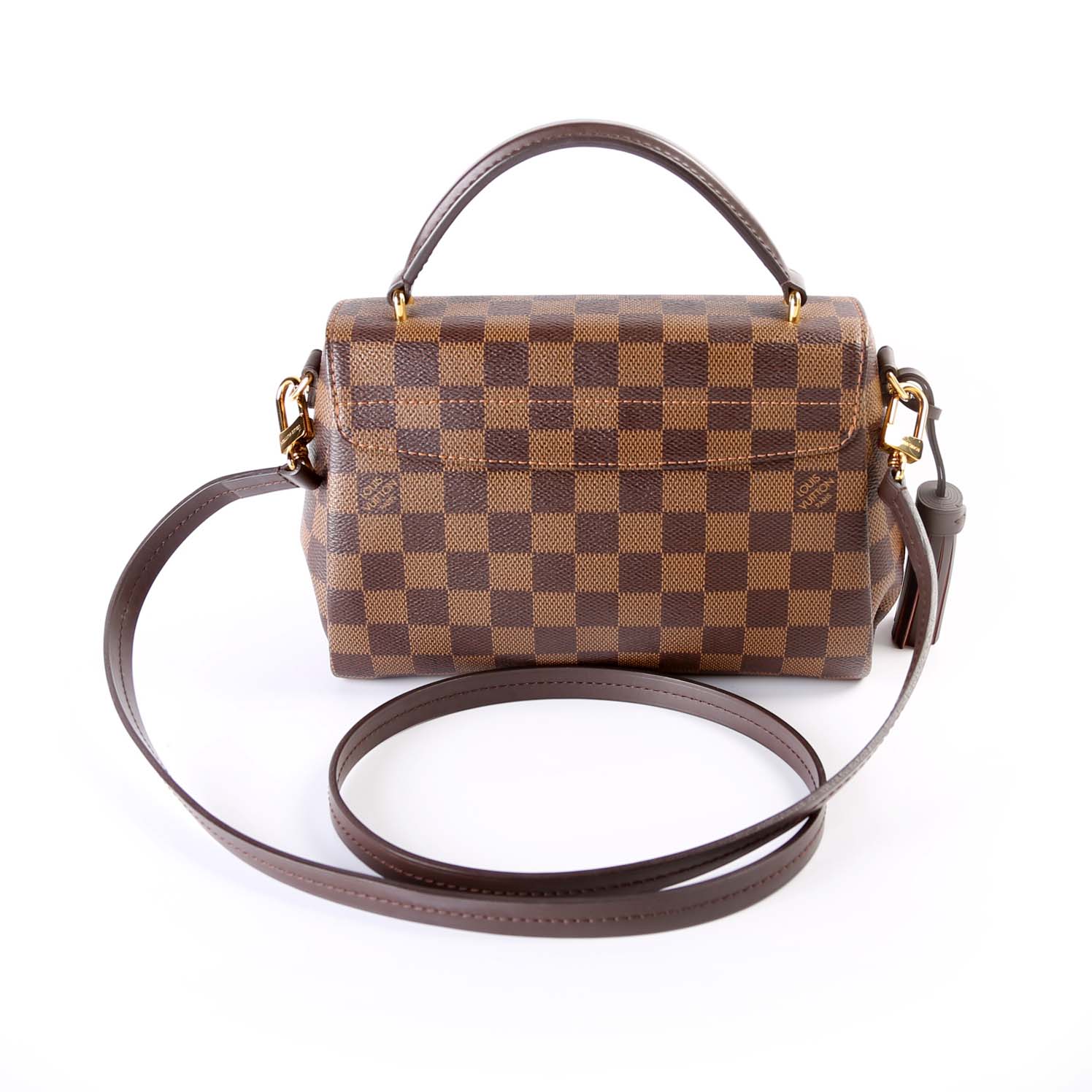 Louis Vuitton Croisette Ebene Damier Handbag Ebene 14