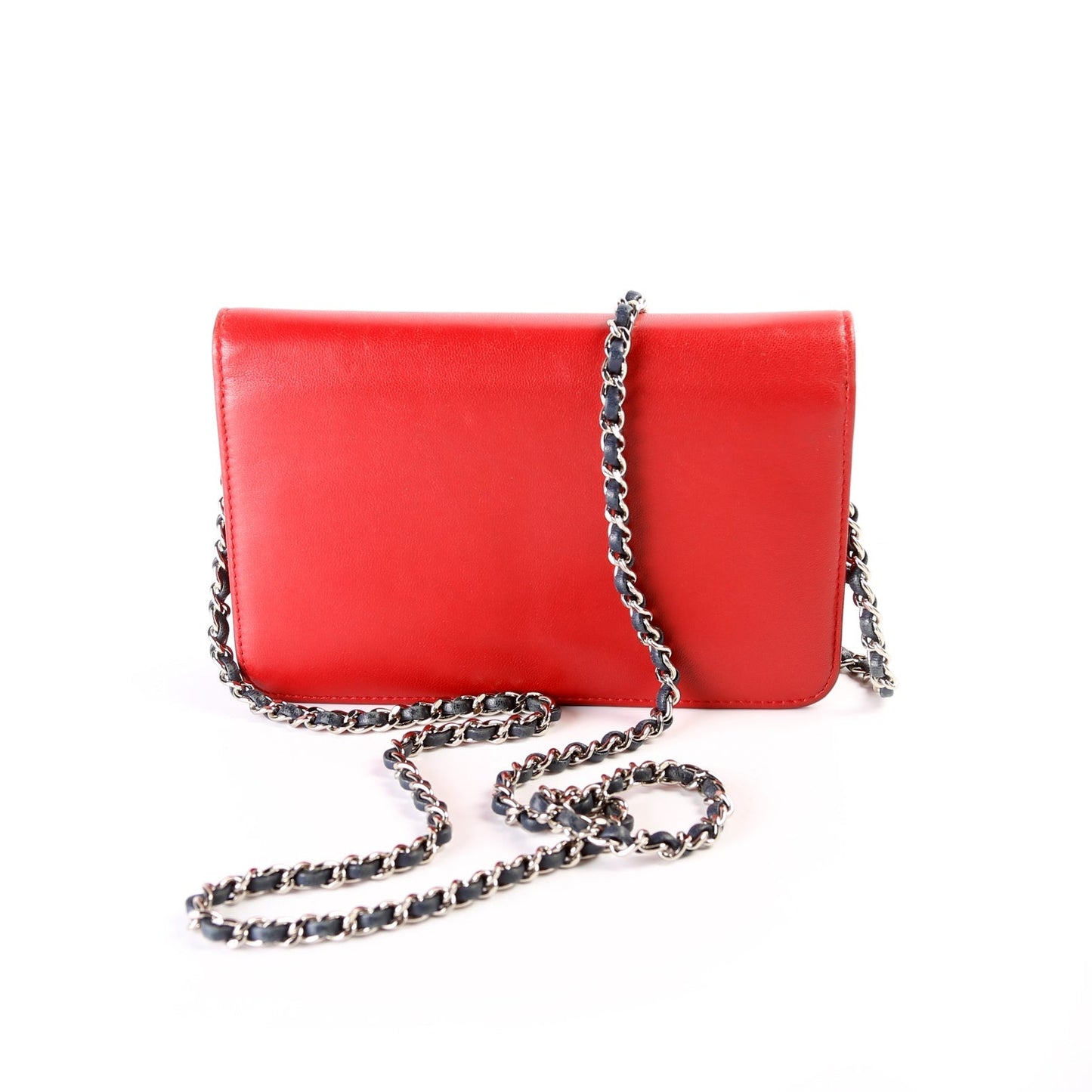 Chanel CC WOC Bicolor Calfskin 22M Clutch Bag Calfskin 22M