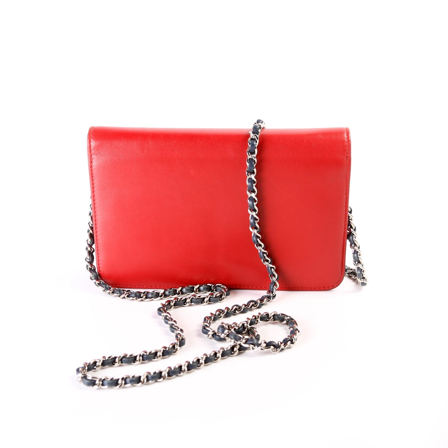 Chanel CC WOC Bicolor Calfskin 22M Clutch Bag Calfskin 22M