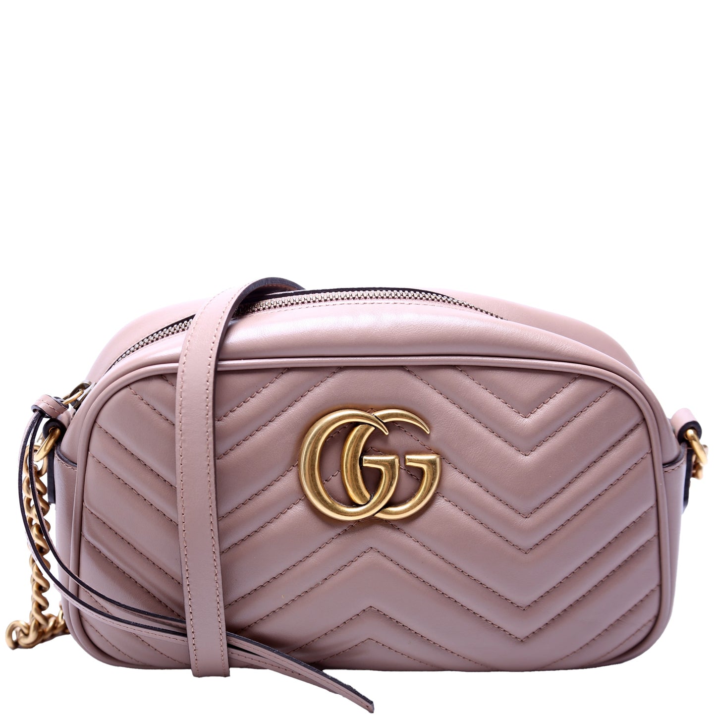 Gucci Marmont Camera Leather Small Crossbody Bag Camera 21