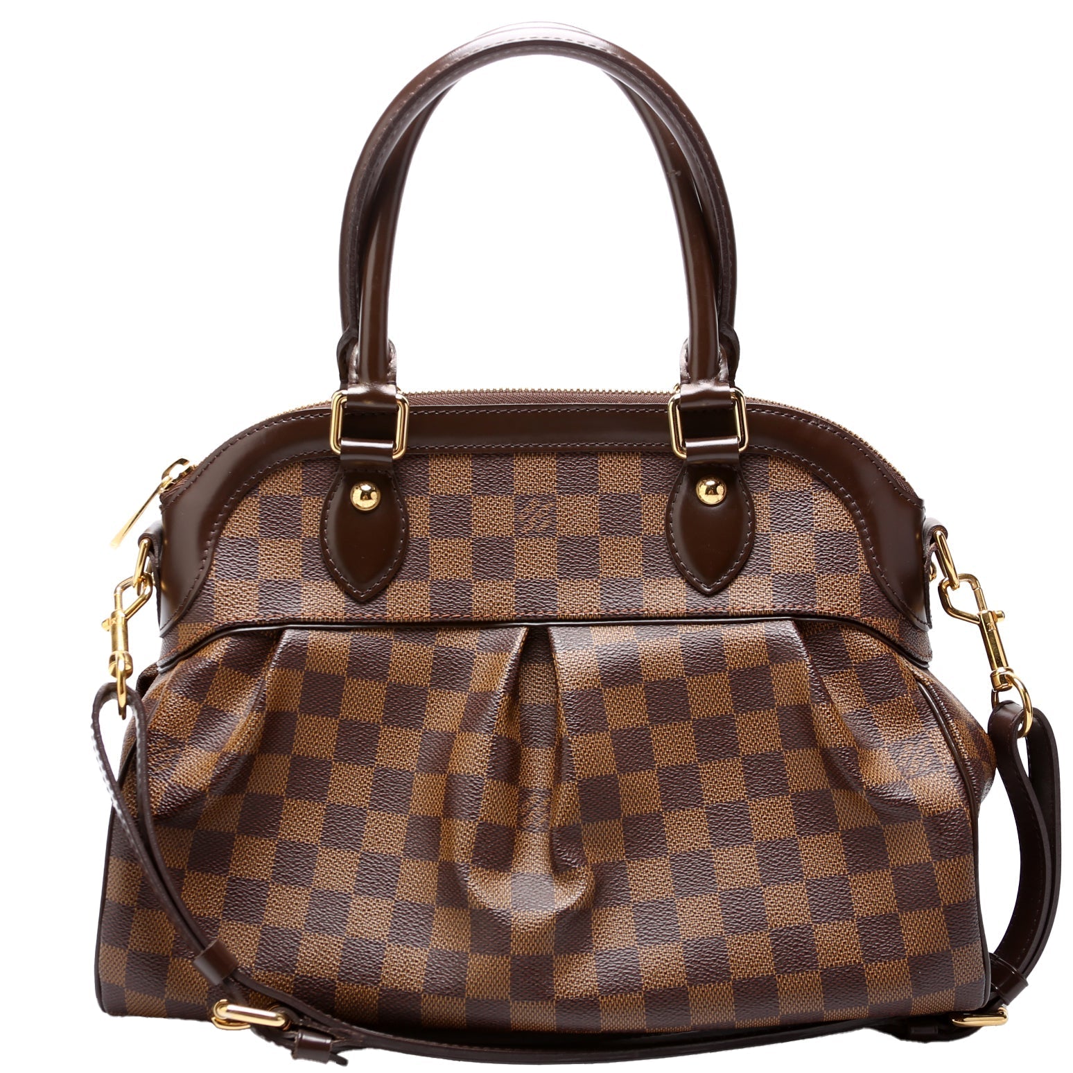 Louis Vuitton Trevi Ebene PM Damier Handbag Damier Ebene