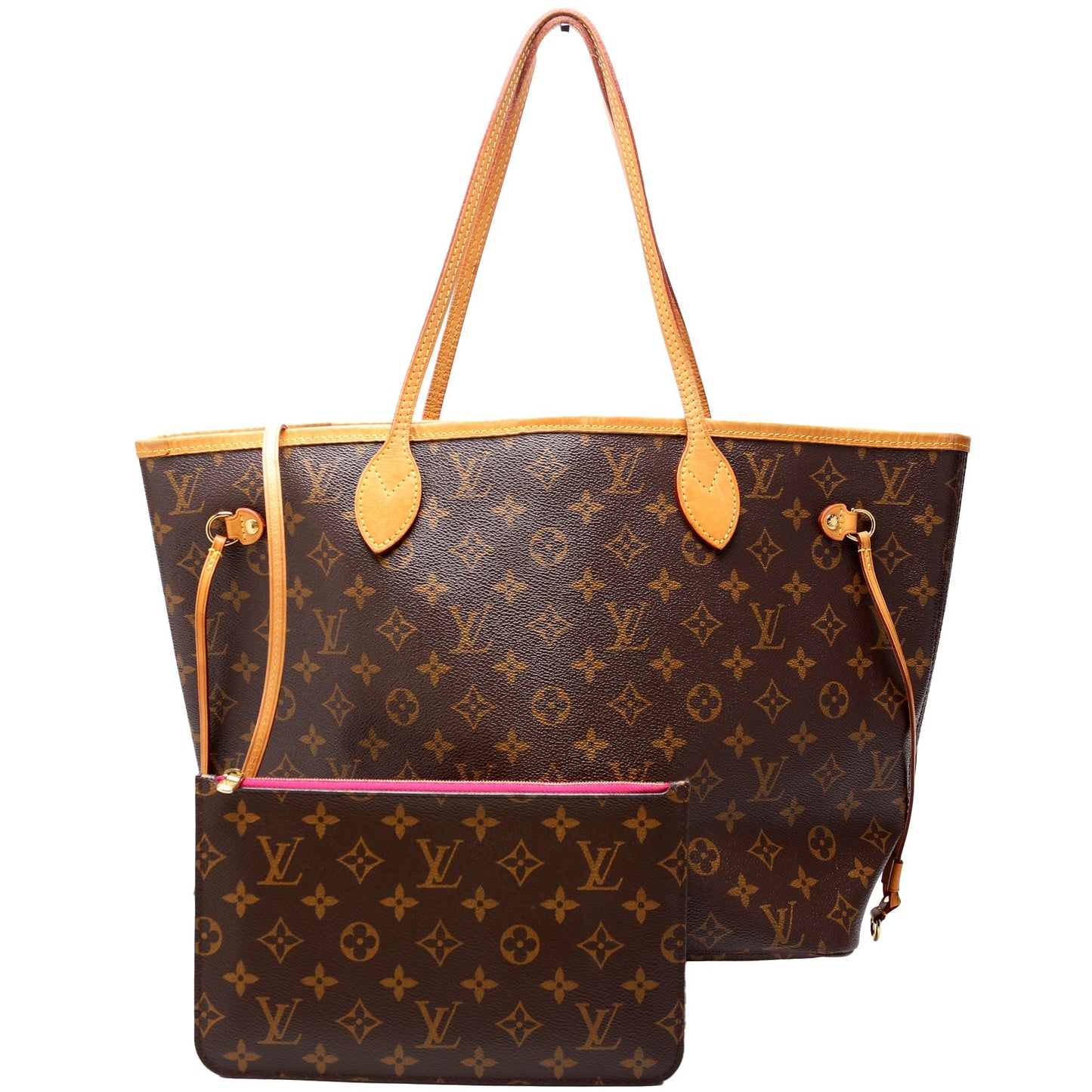 Louis Vuitton Neverfull W MM Monogram Wallet Case Monogram 34