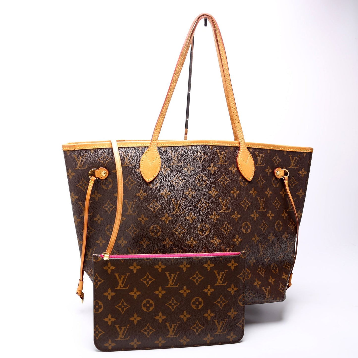 Louis Vuitton Neverfull W MM Monogram Wallet Case Monogram 34