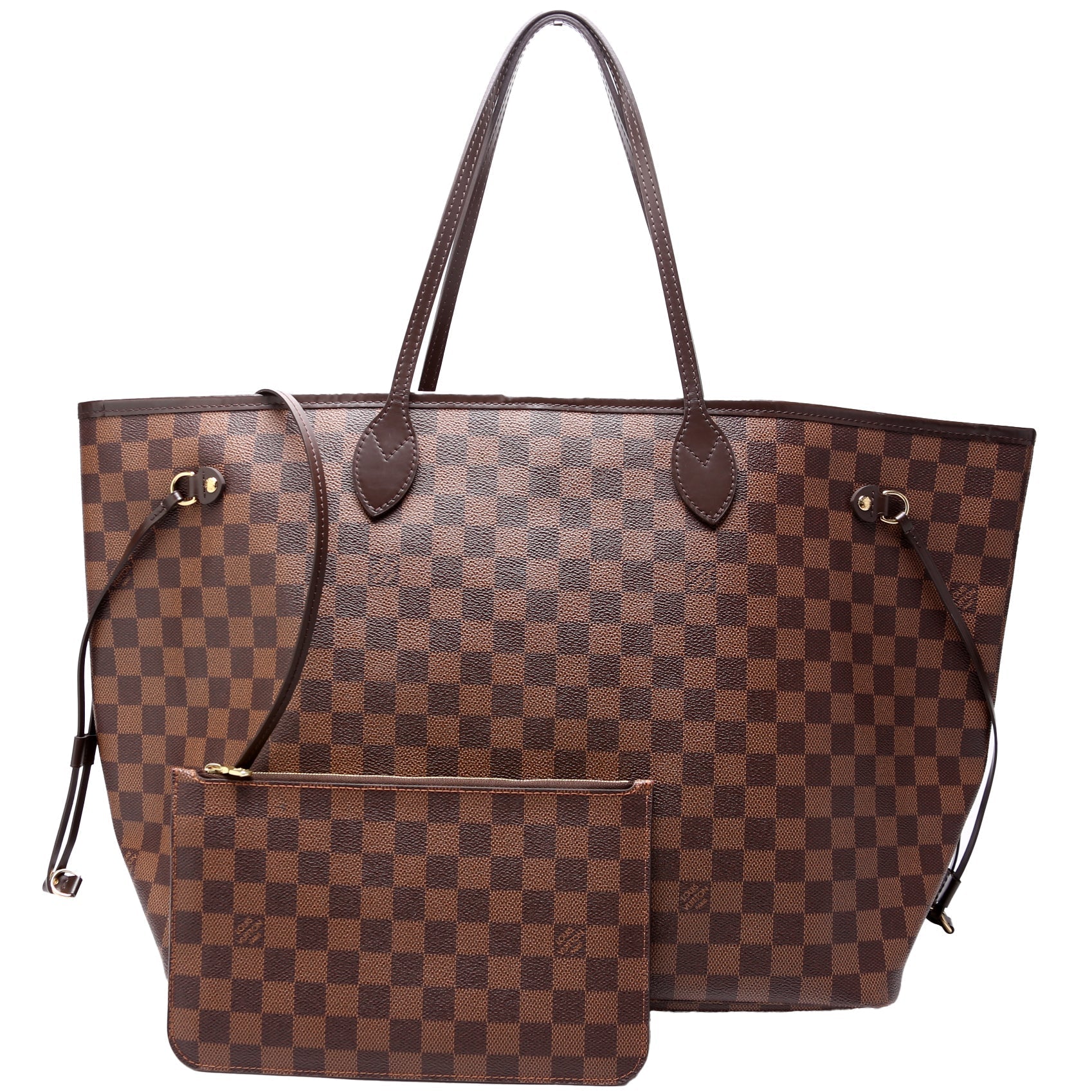 Louis Vuitton Neverfull W GM Ebene Damier Wallet Case Ebene 10