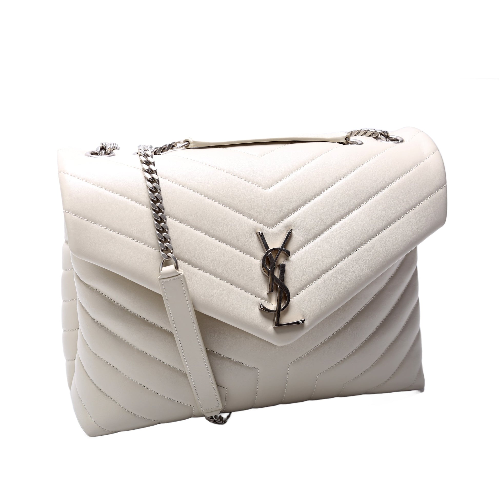 YSL Saint Laurent Loulou Satchel Bag Medium